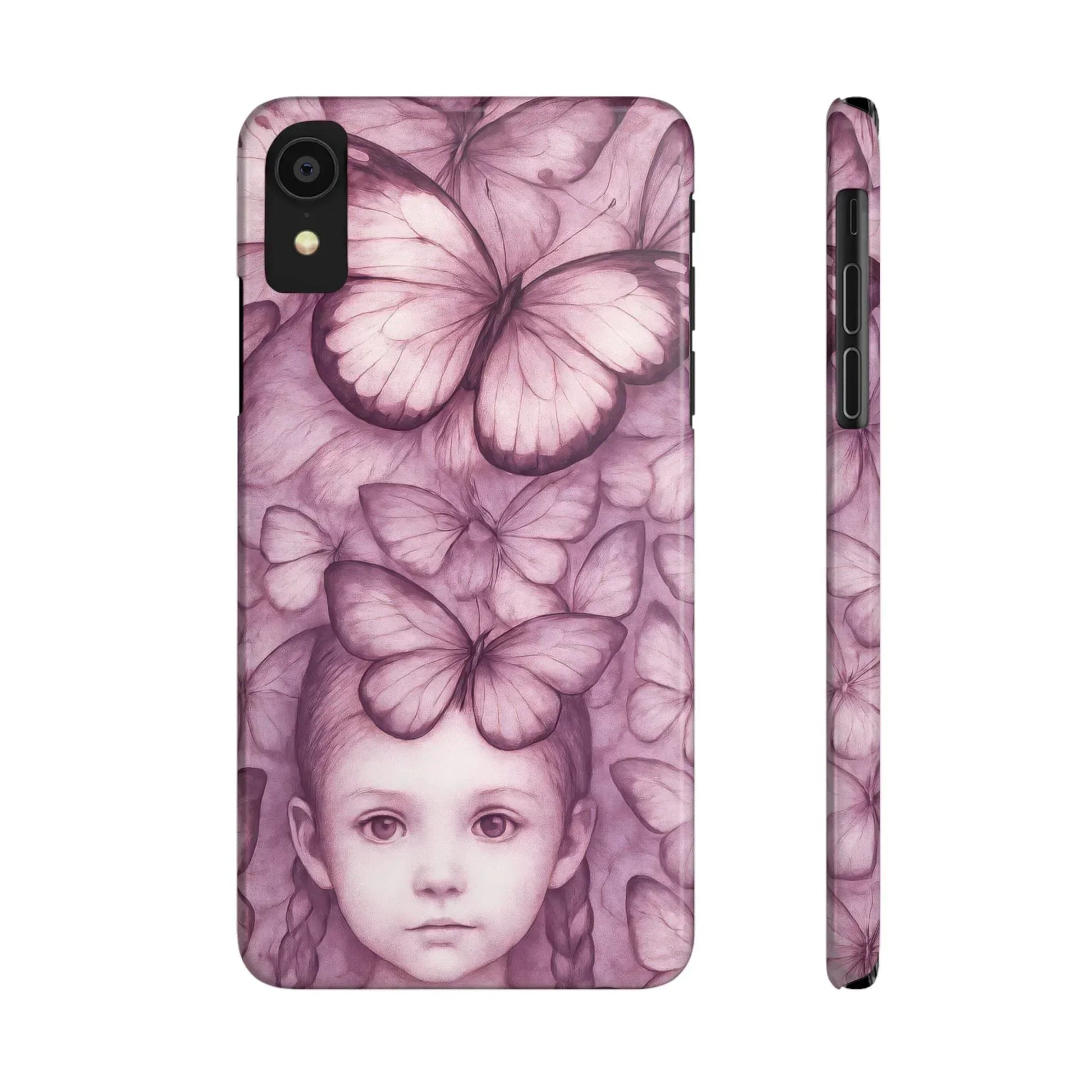 Mystic Girl Phone Case for iPhone 7-17 Models - KARARMDESIGN