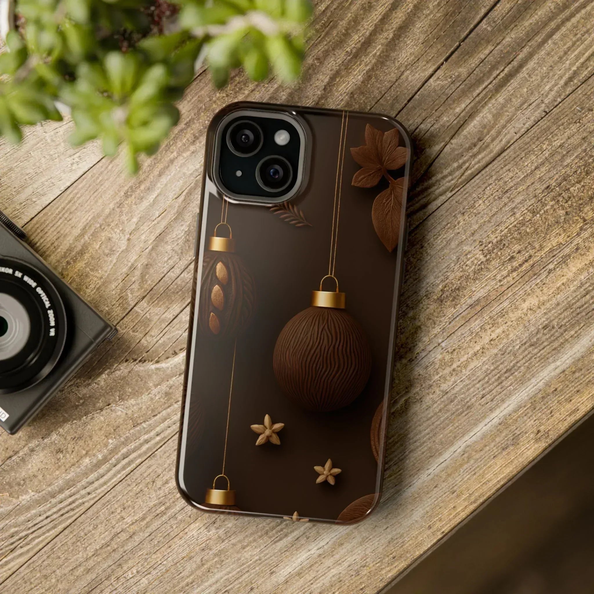 Chocolate Ornaments Phone Case for iPhone 11-17 and Galaxy S21-S22 - KARARMDESIGN