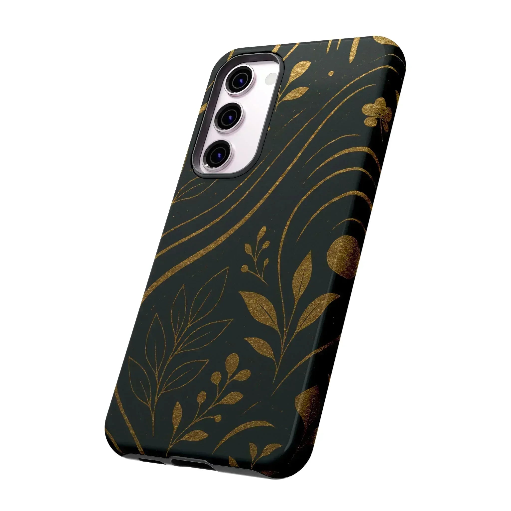 Gold Pattern Phone Case for Galaxy and Pixel - KARARMDESIGN