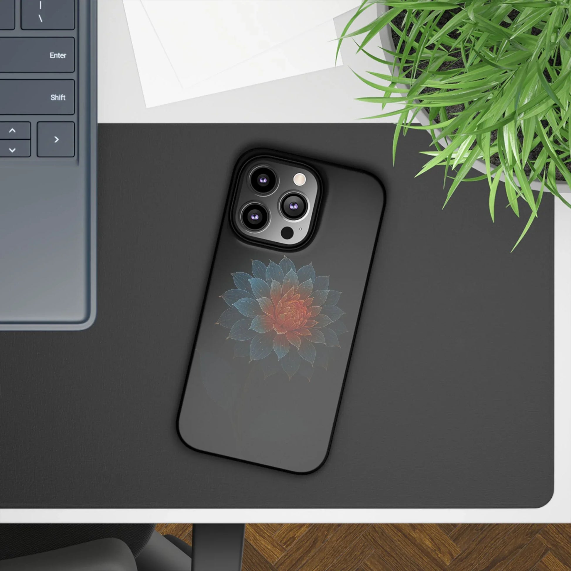 Elegant Flora Phone Case for iPhone 12-16 - KARARMDESIGN