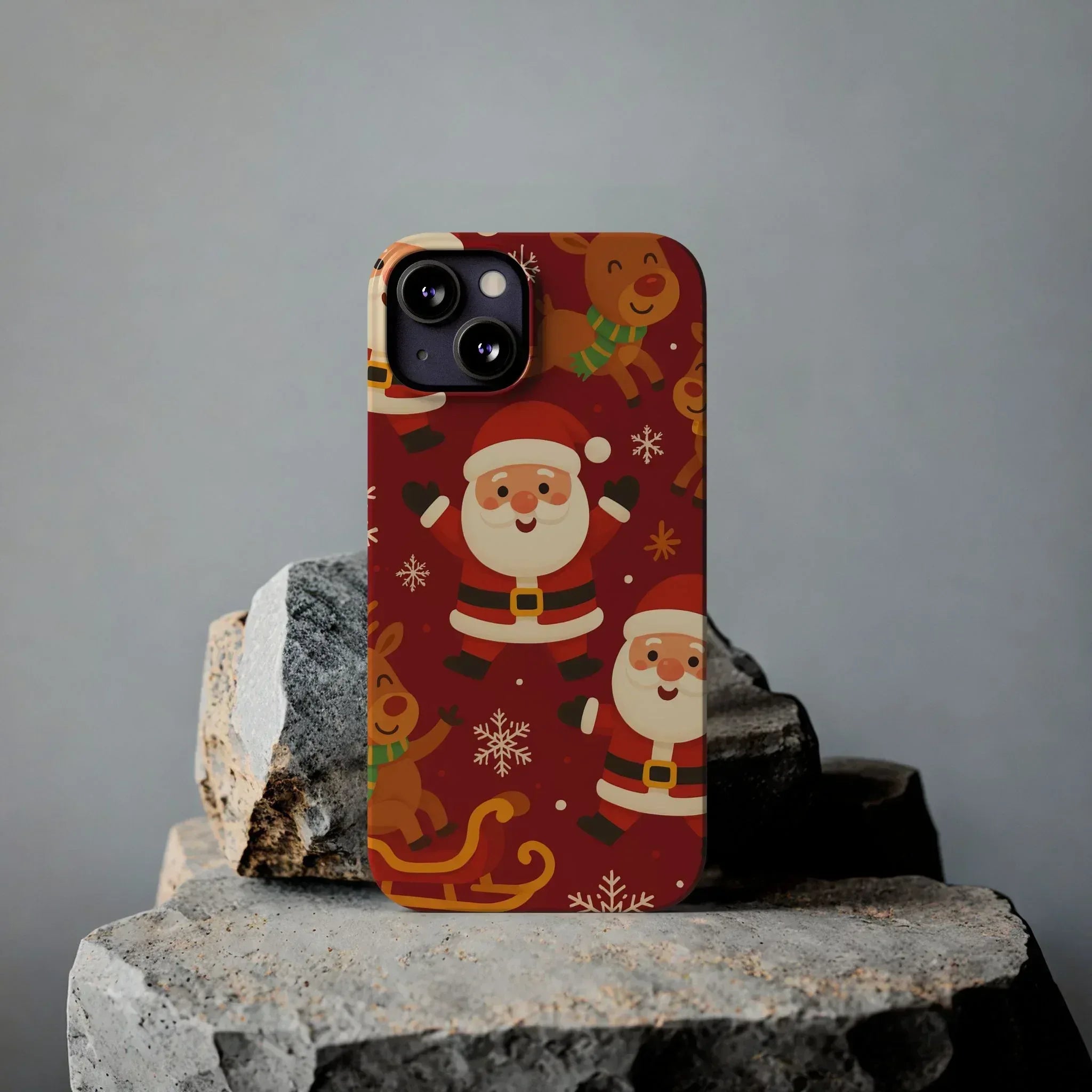 Jingle Journey Phone Case for iPhone 11-17 - KARARMDESIGN