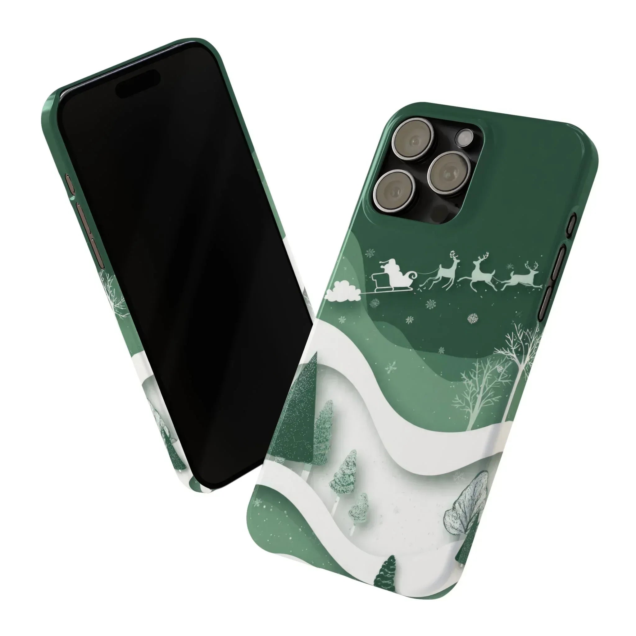Evergreen Forest Phone Case for iPhone 11–17 - KARARMDESIGN