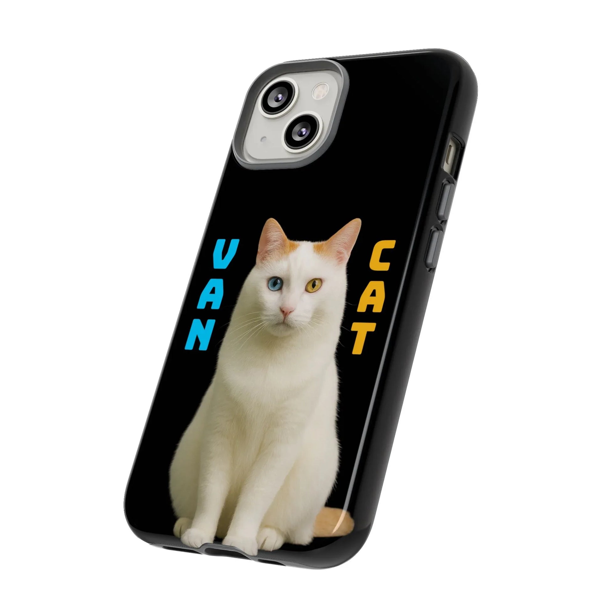VAN CAT Phone Case for iPhone 8-17 and Galaxy S20-S25 - KARARMDESIGN