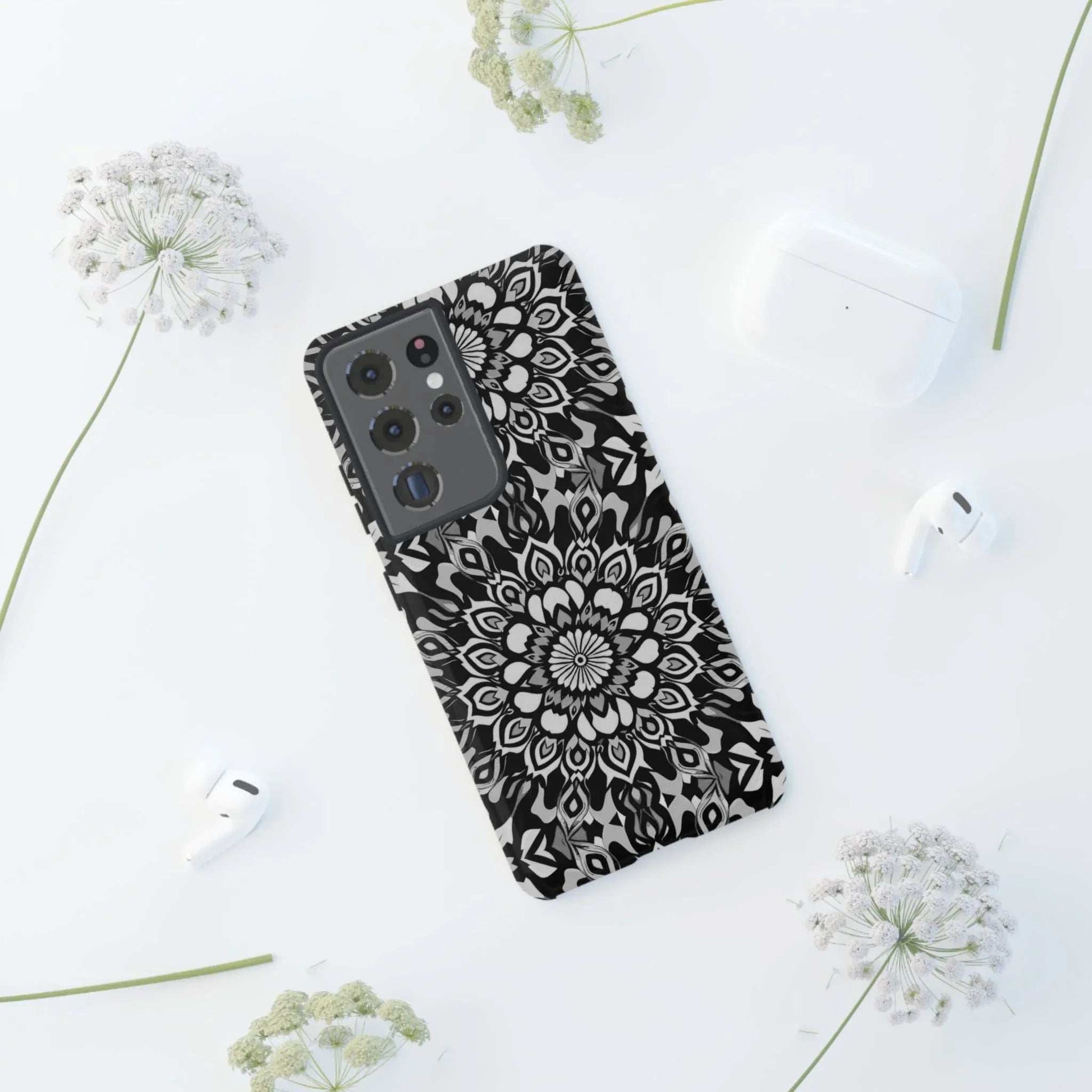Mandala Phone Case for iPhone and Galaxy - KARARMDESIGN