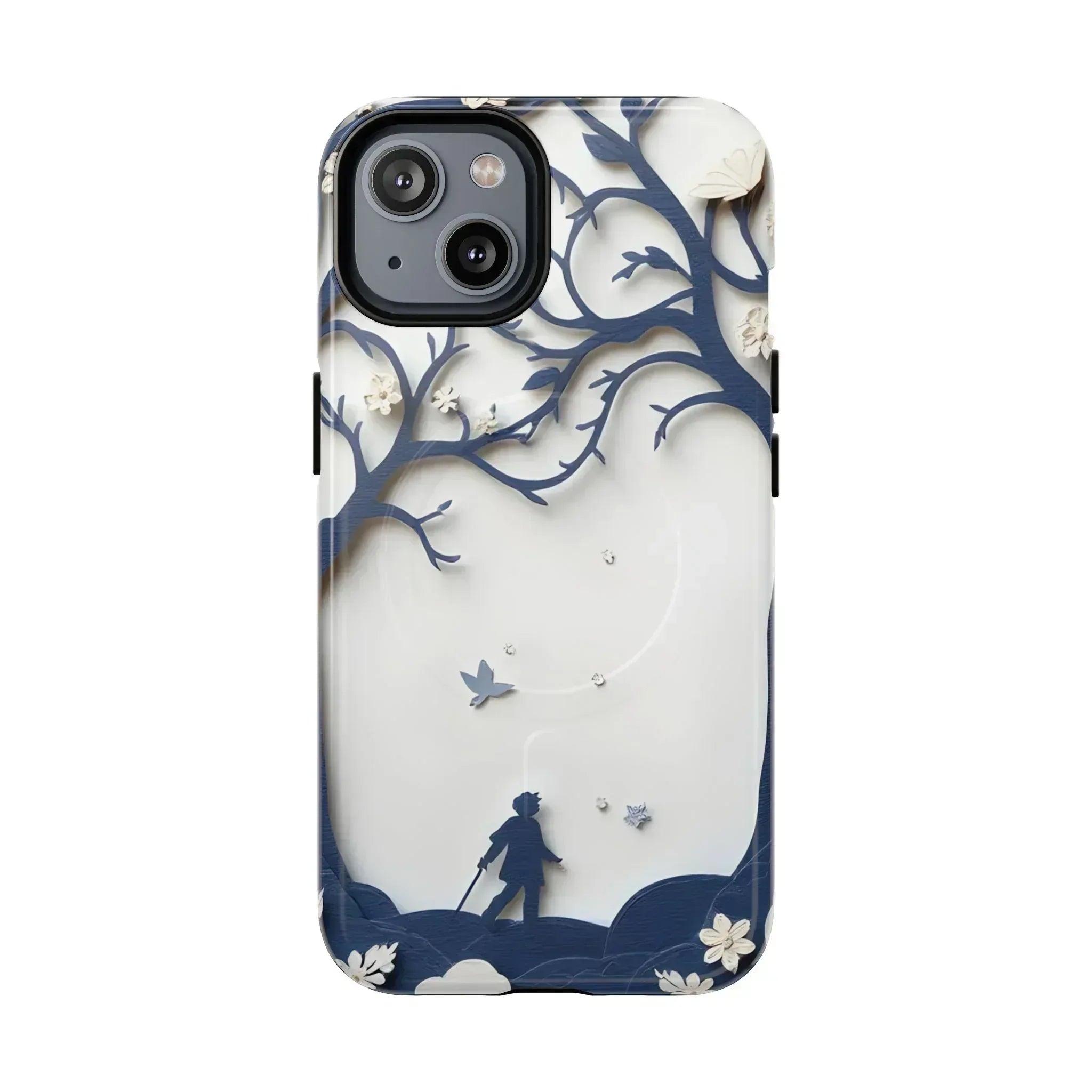 Nature Silhouette Phone Case for iPhone 14-16 - KARARMDESIGN