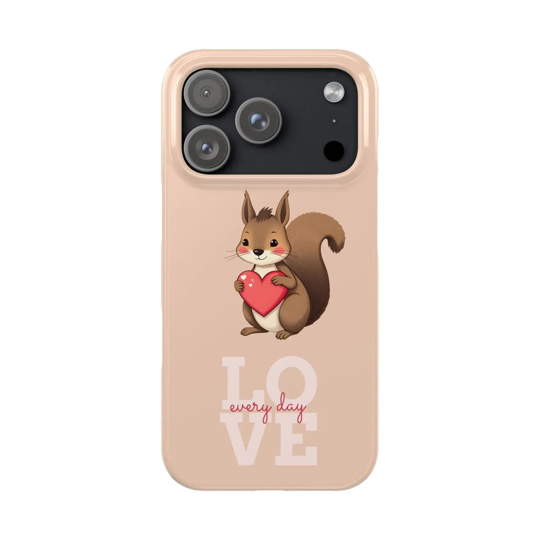 Cute Squirrel Phone Case for iPhone 11-17 - KARARMDESIGN