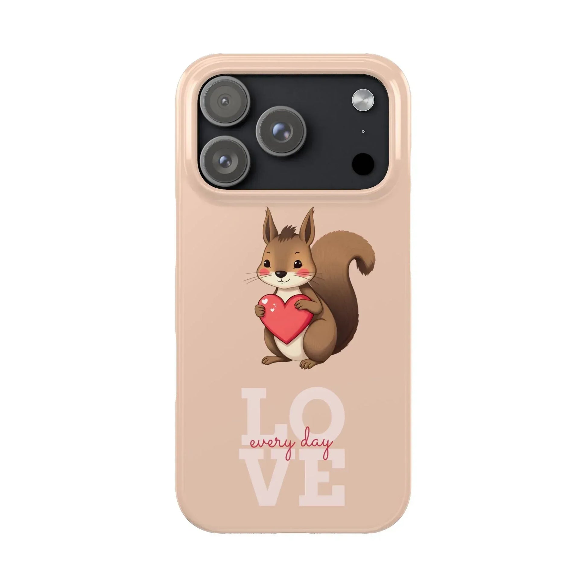 Cute Squirrel Phone Case for iPhone 11-17 - KARARMDESIGN