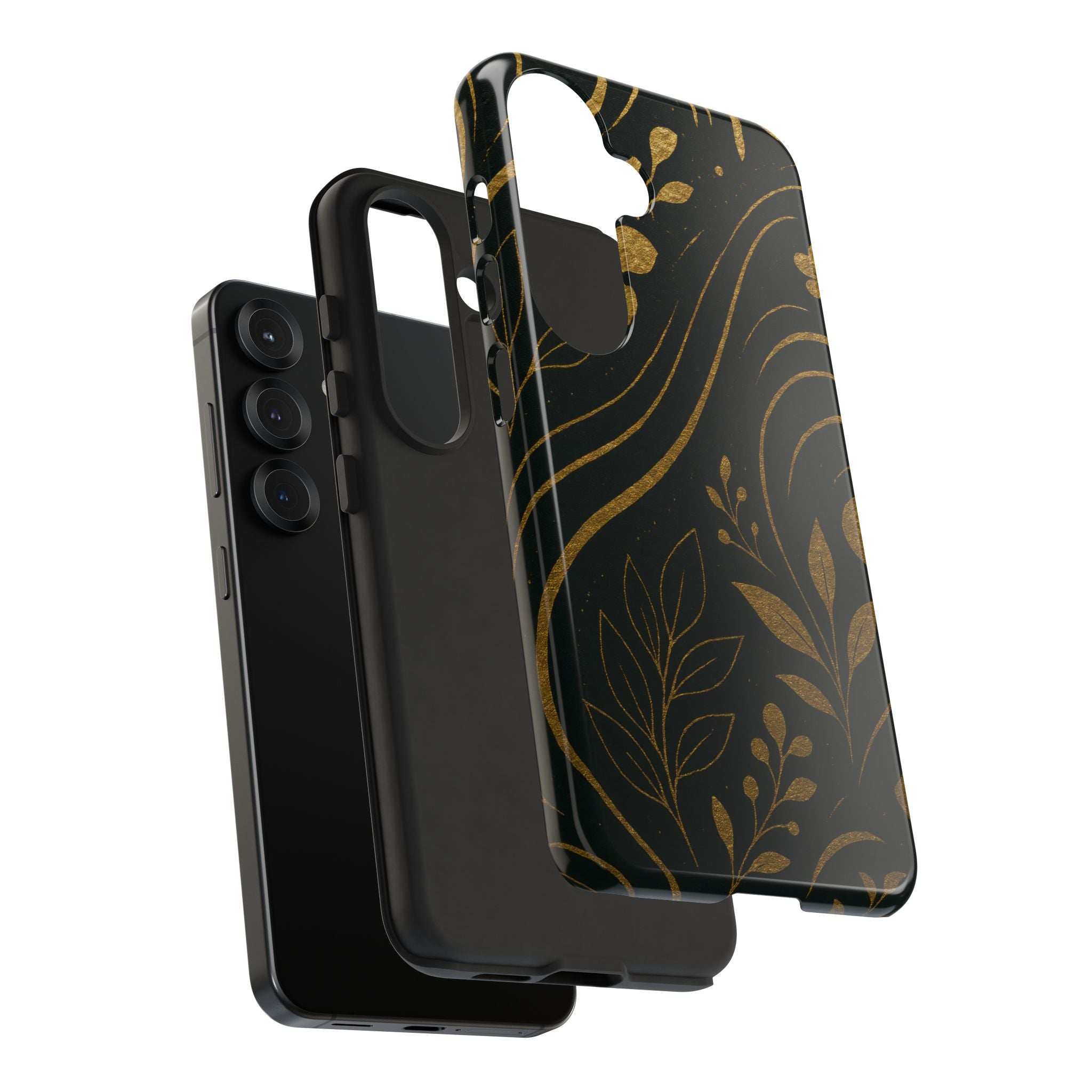 Gold Pattern Tough Phone Case for Samsung Galaxy & Google Pixel