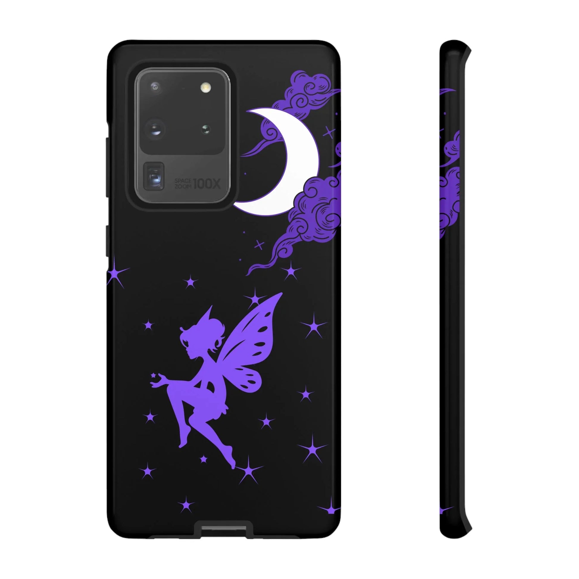 Moonlit Fairy Phone Case for iPhone 8-16 and Galaxy S10-S23 - KARARMDESIGN