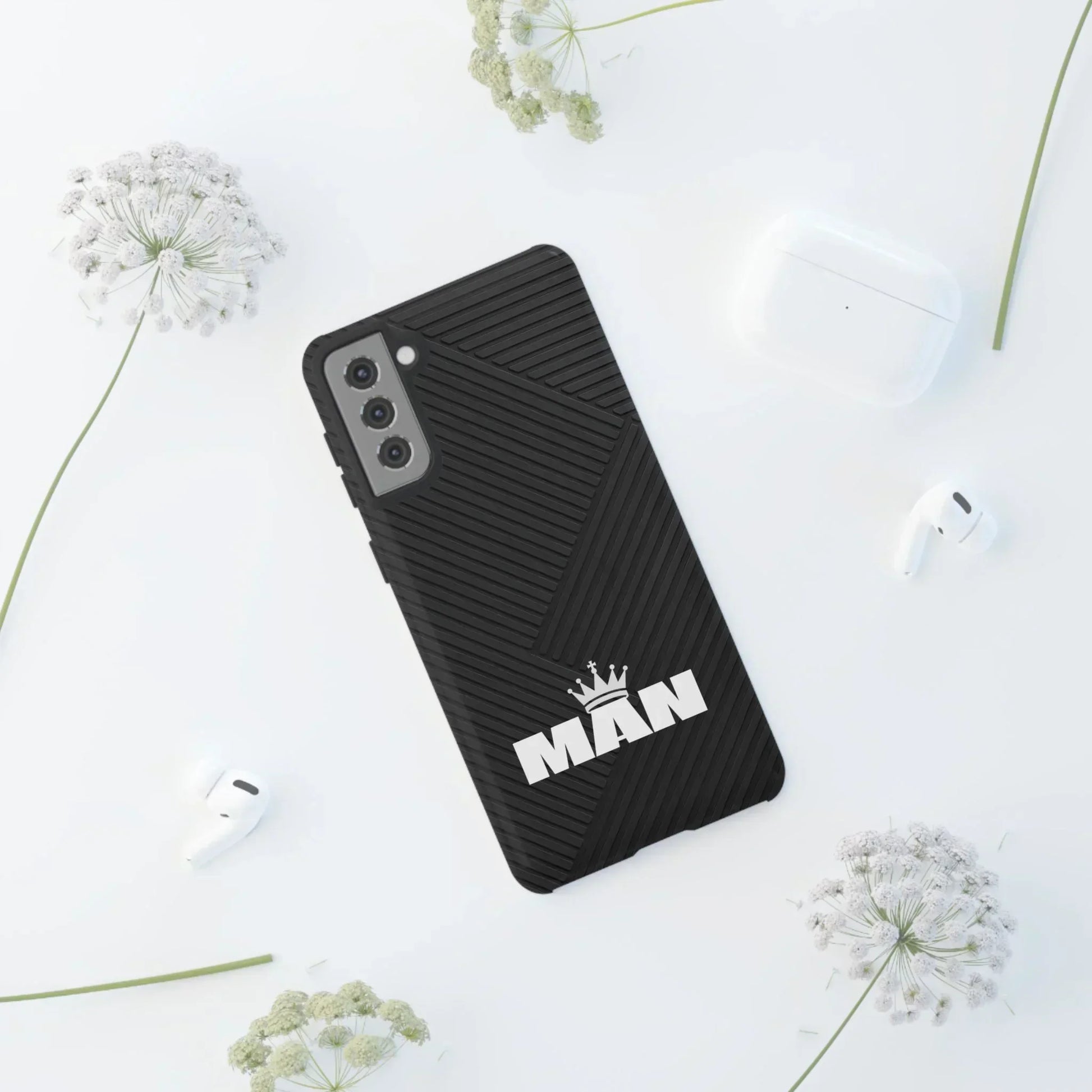 MAN Logo Phone Case for Samsung Galaxy S10-S25 Models - KarArmDesign