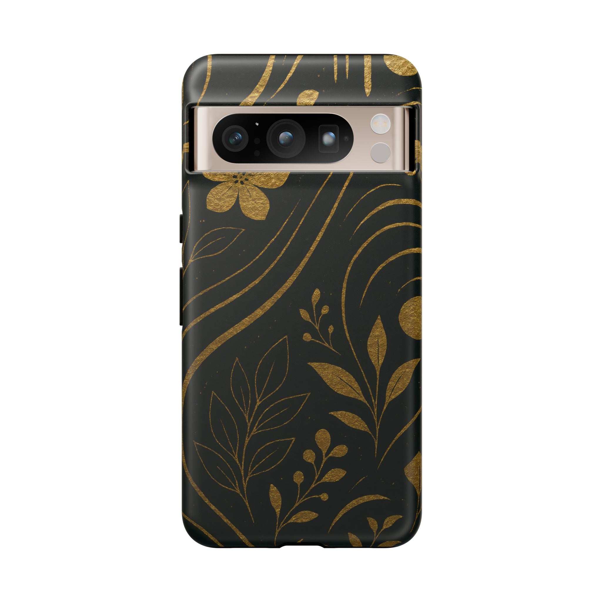Gold Pattern Tough Phone Case for Samsung Galaxy & Google Pixel