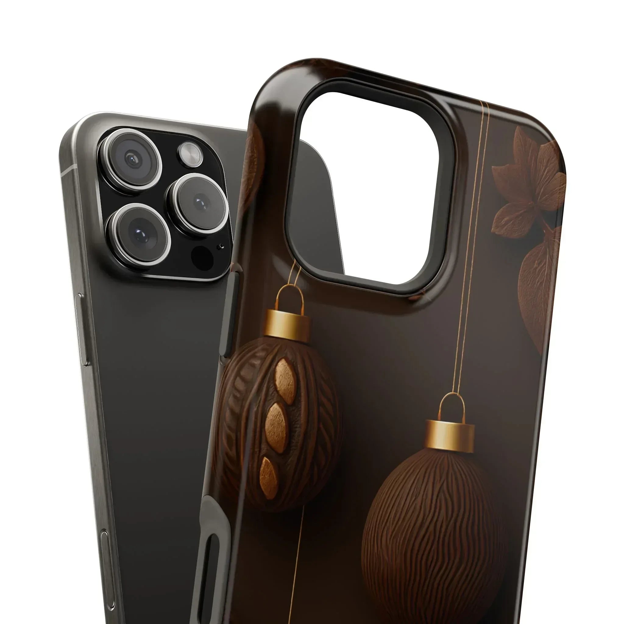 Chocolate Ornaments Phone Case for iPhone 11-17 and Galaxy S21-S22 - KARARMDESIGN