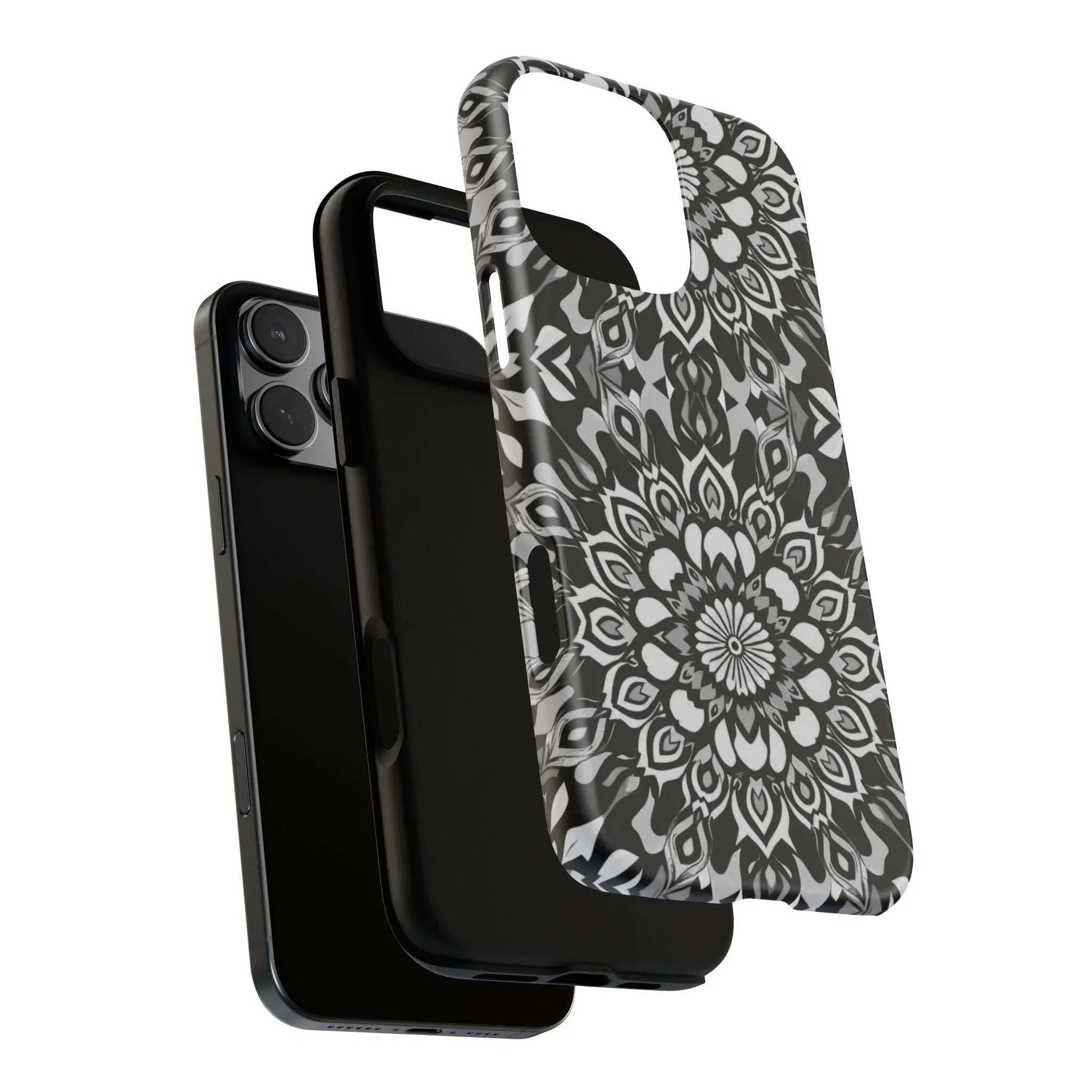 Mandala Phone Case for iPhone and Galaxy - KARARMDESIGN
