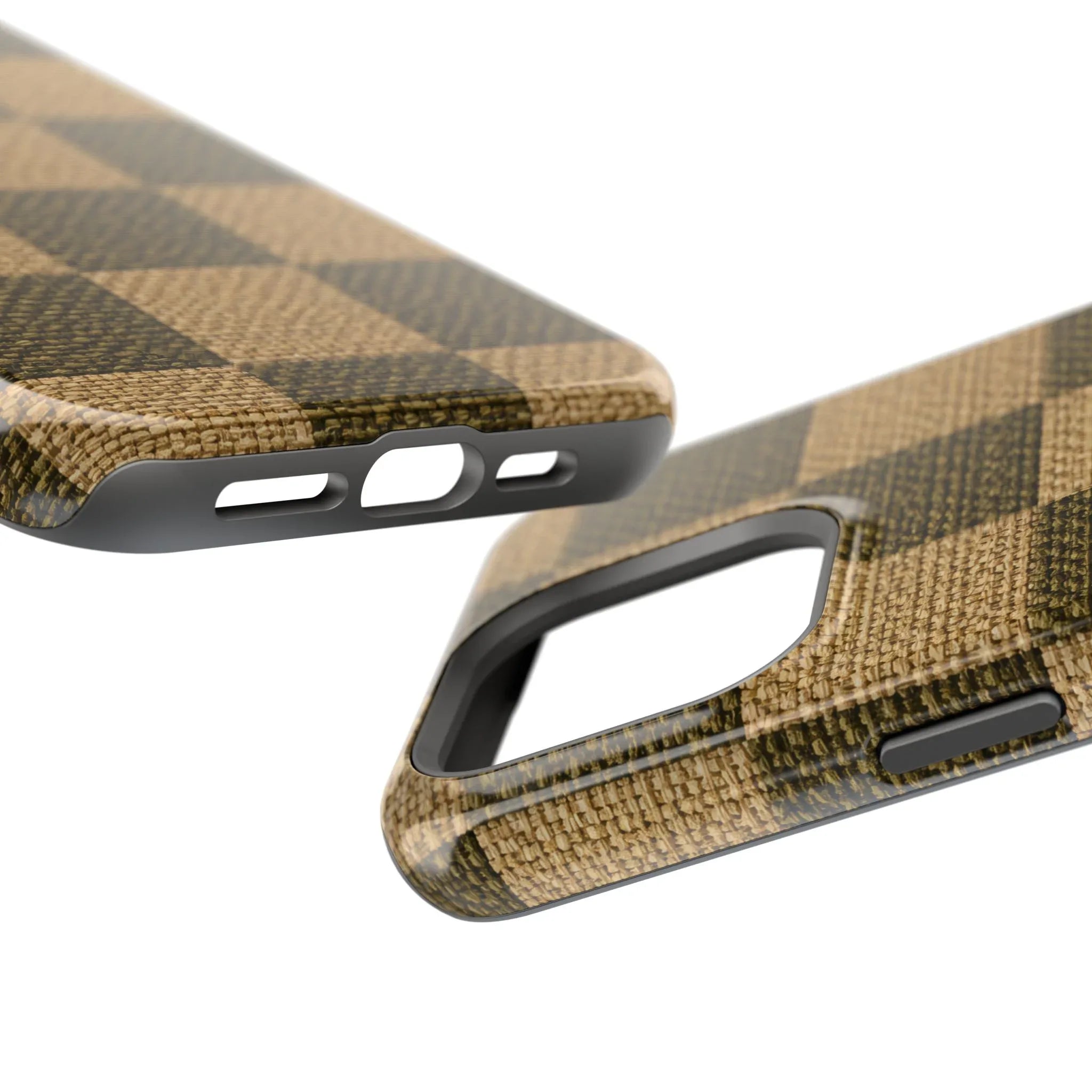 Rustic Woven Phone Case for iPhone 11-17 and Galaxy S21-S22 - KARARMDESIGN
