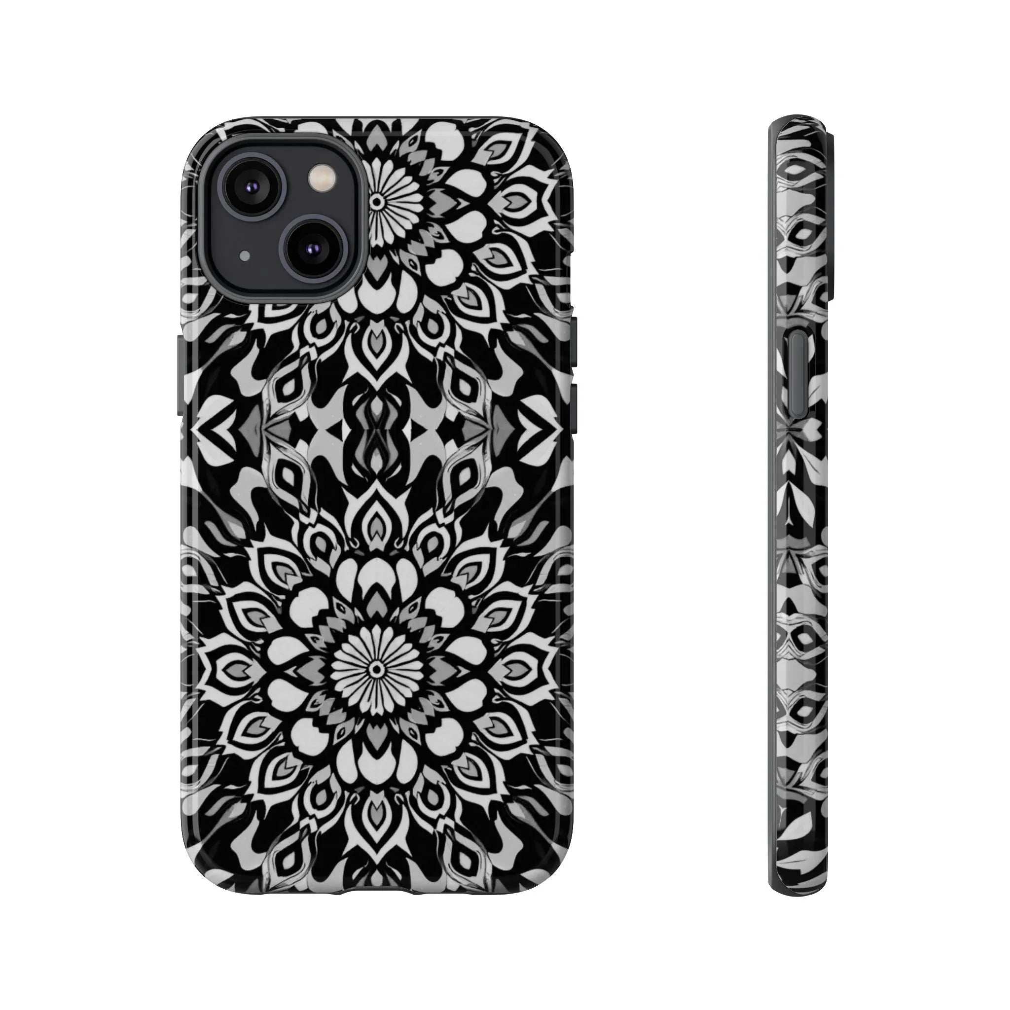 Mandala Phone Case for iPhone and Galaxy - KARARMDESIGN
