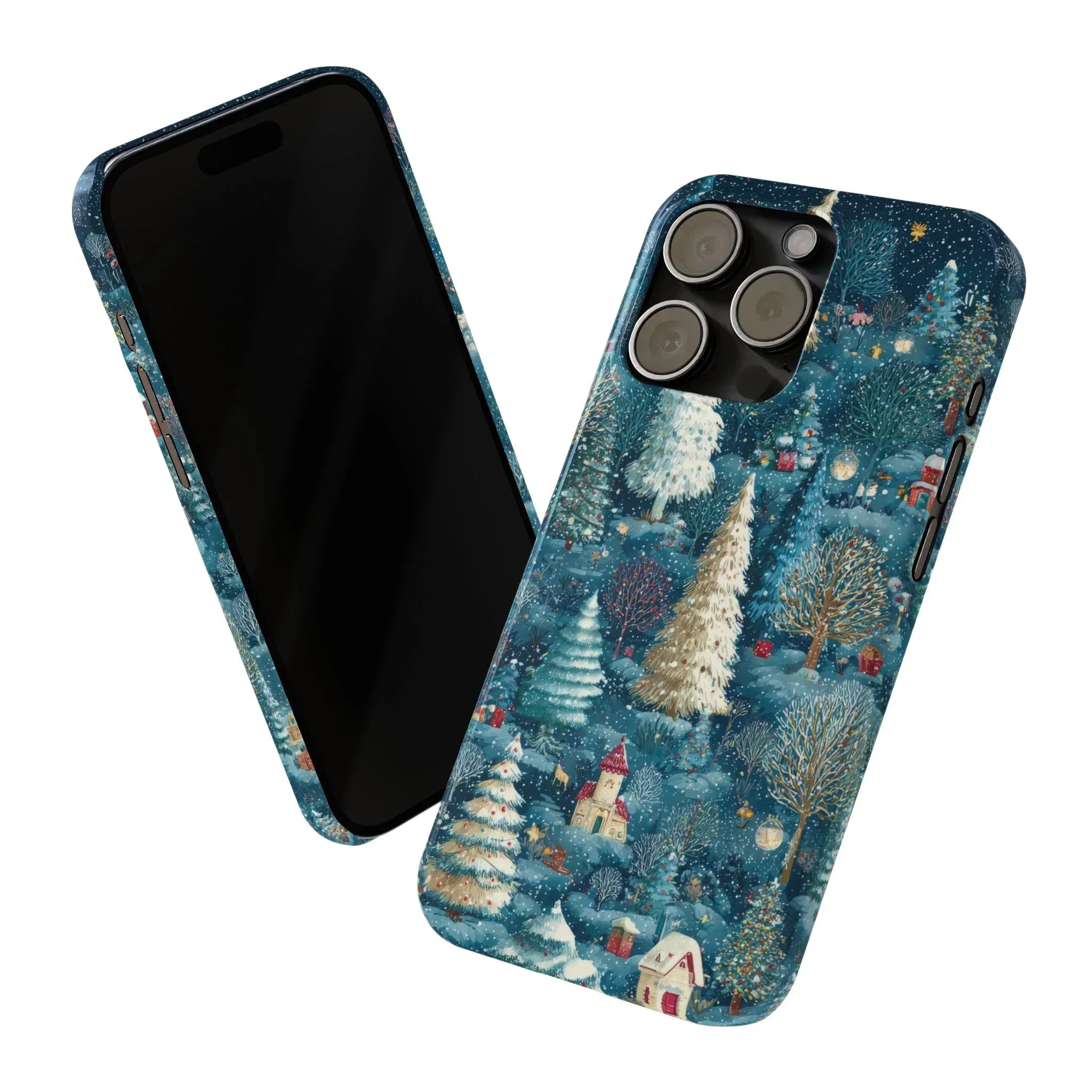 Frosty Forest Phone Case for iPhone 11-17 - KARARMDESIGN