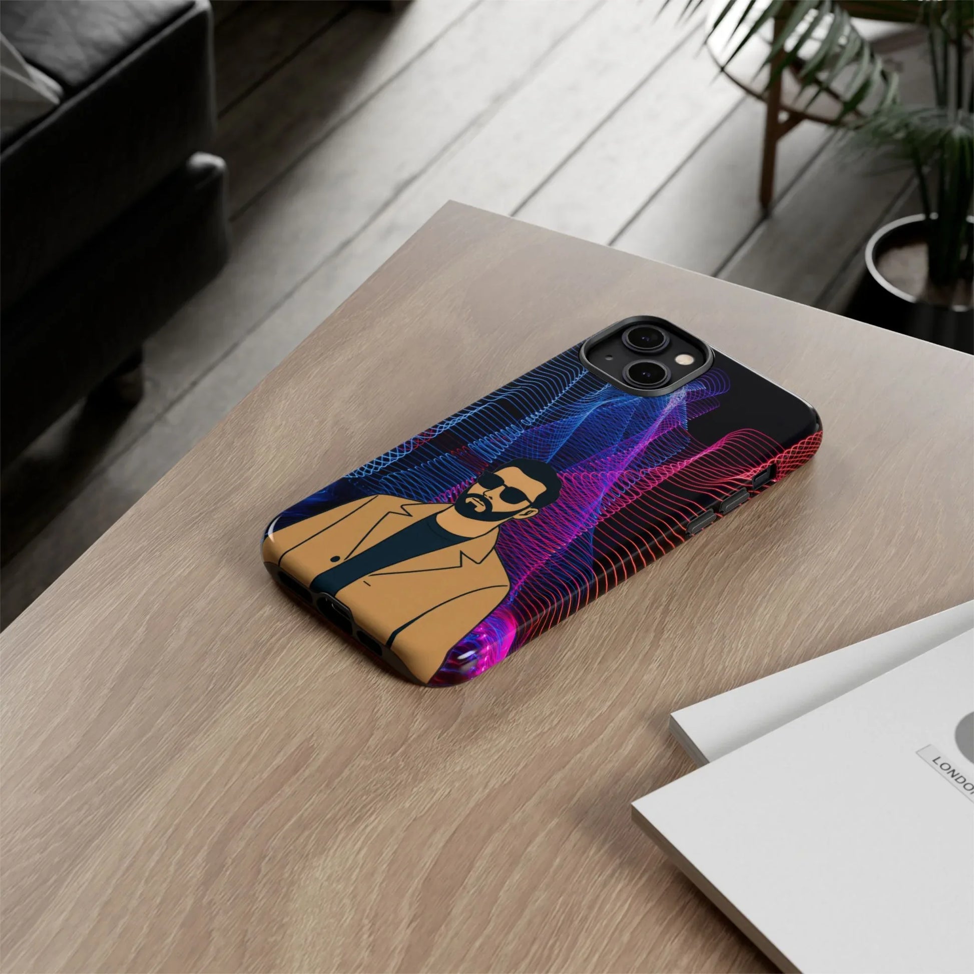 Bearded Style Phone Case for iPhone 11-17 and Galaxy S20-S25 - KARARMDESIGN