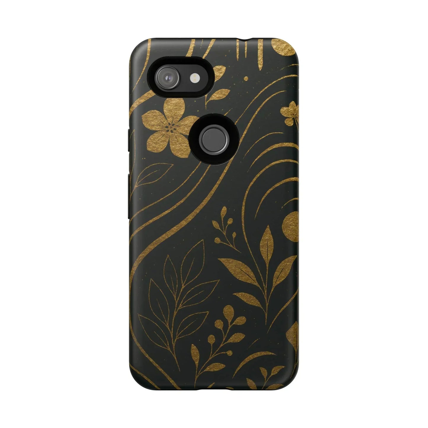 Foil Frenzy Abstract Gold Pattern Phone Case for Samsung Galaxy and Google Pixel - KarArmDesign