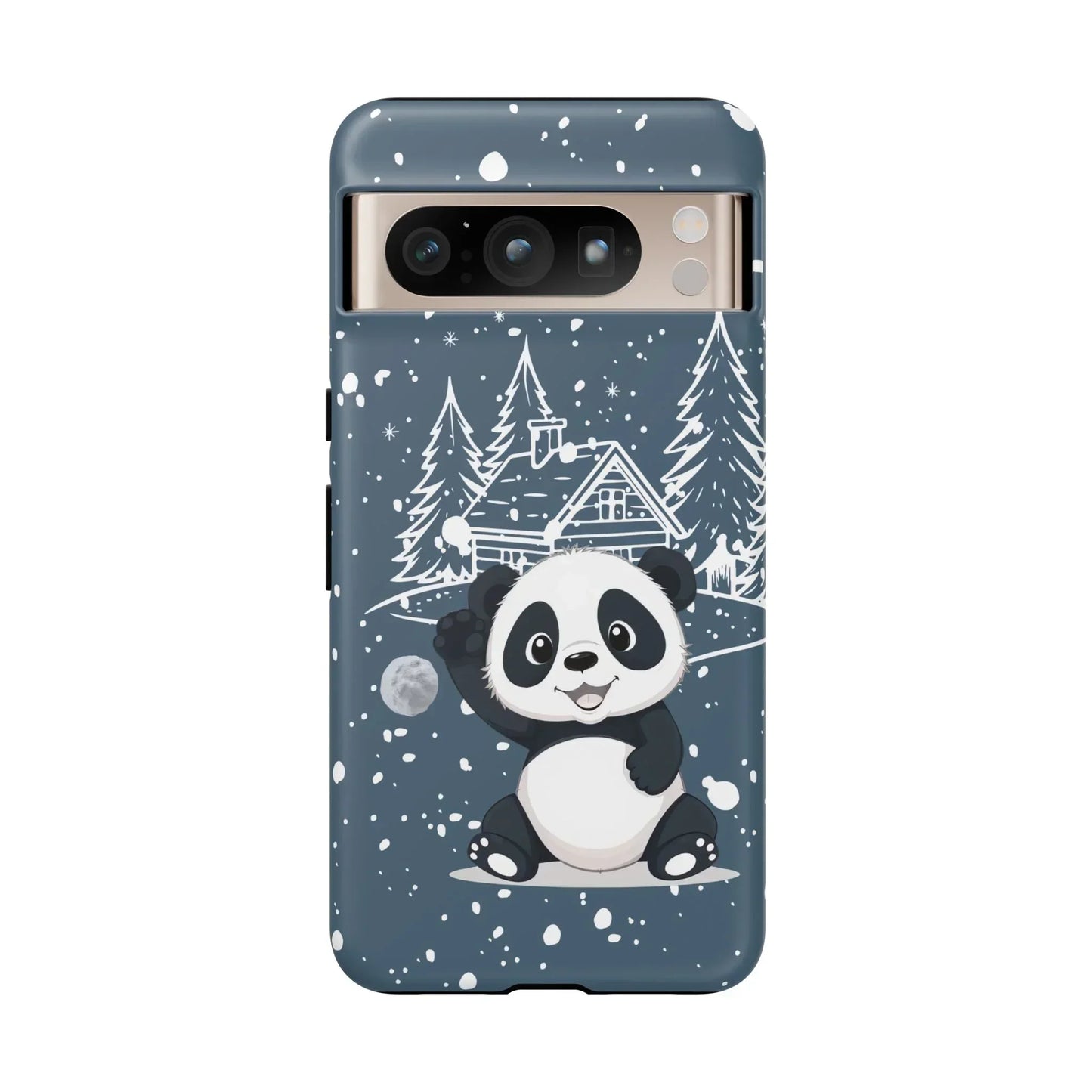 Cute Panda Phone Case for Samsung Galaxy and Google Pixel - KarArmDesign