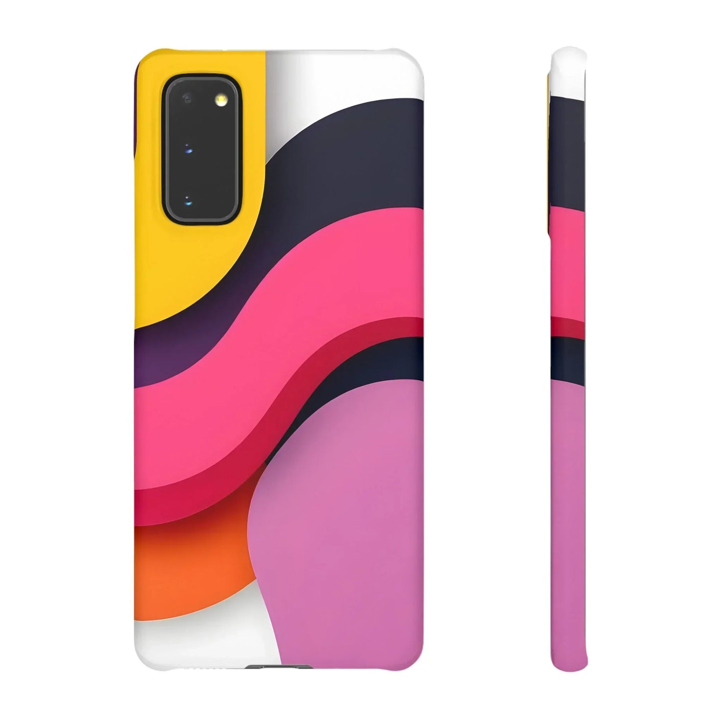 Abstract Phone Case for iPhone 7-16 and Samsung Galaxy S10-S25 Models - KarArmDesign