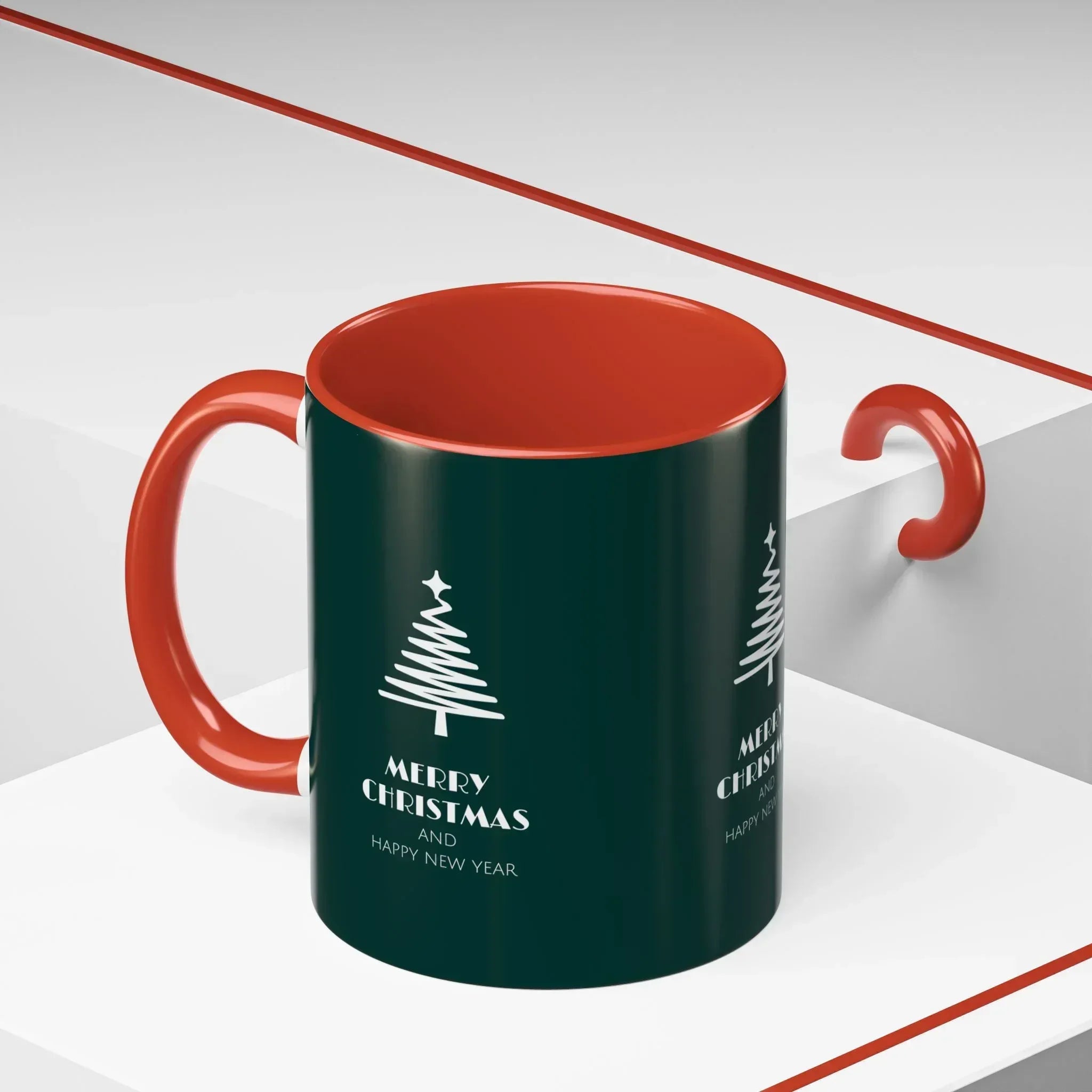 Holiday Mug - Accent Coffee Mug (11, 15oz) - KARARMDESIGN