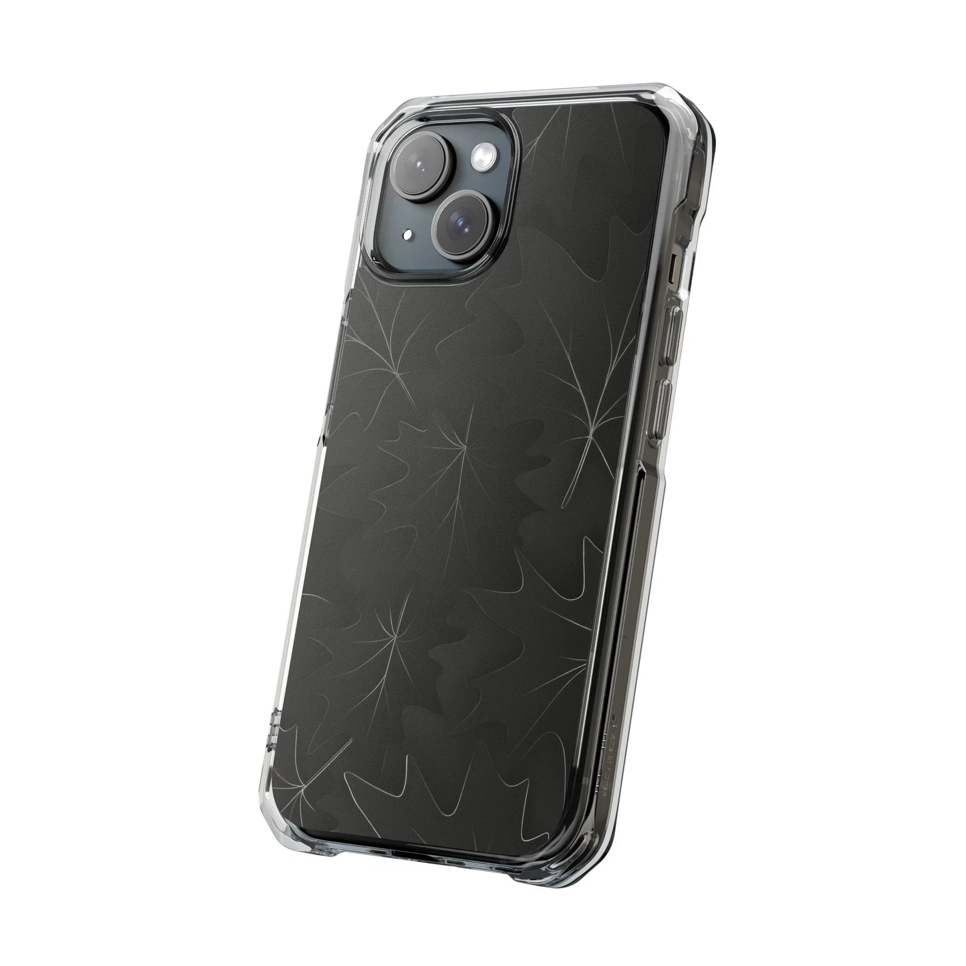 Botanical Noir Phone Case for iPhone 14-16 Models - KarArmDesign