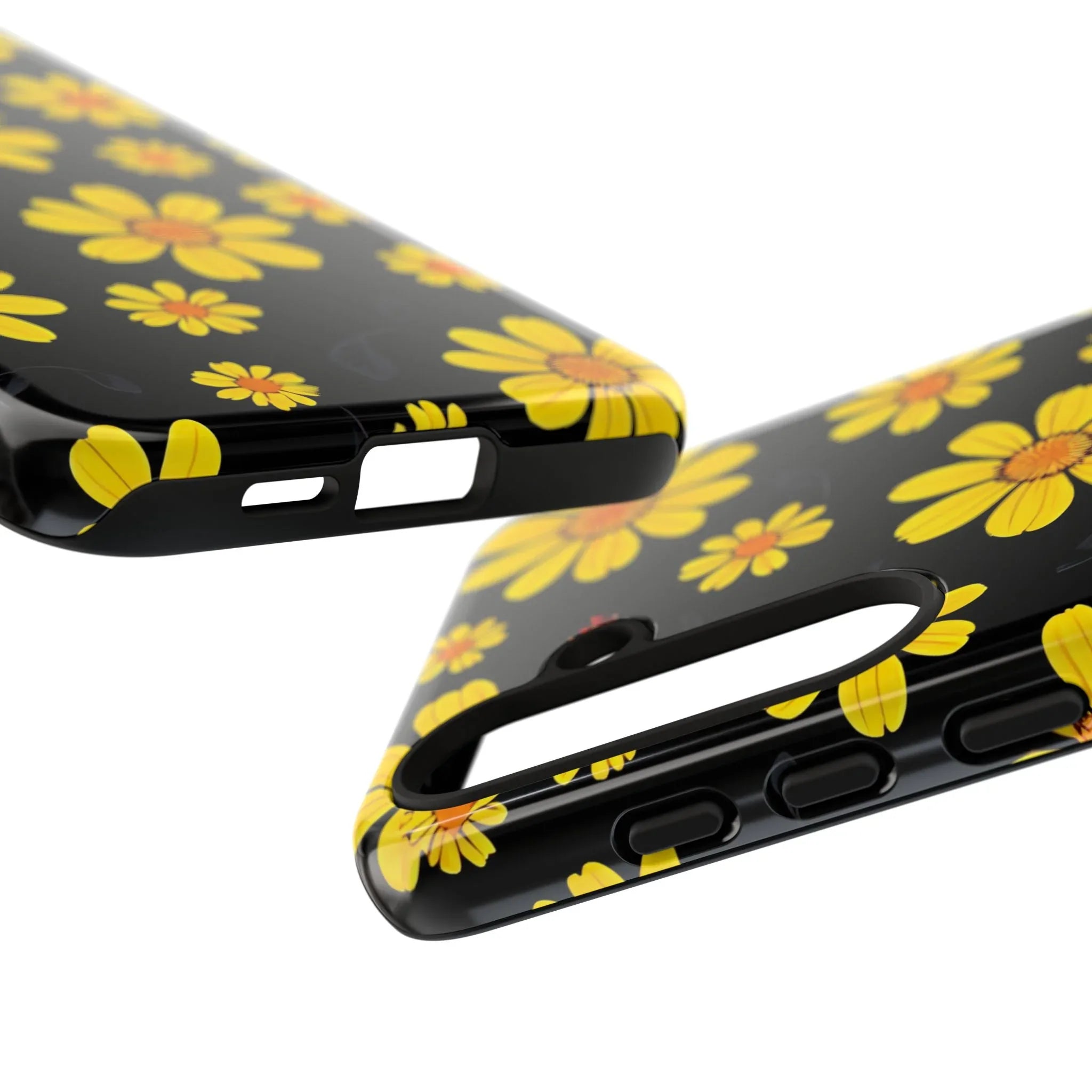 Elegant Floral Phone Case for Samsung Galaxy S20-S25 - KARARMDESIGN