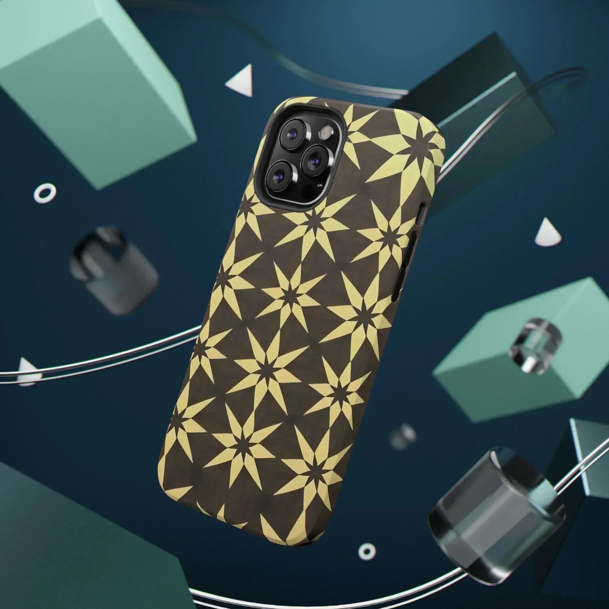 Star Phone Case for iPhone 12-16 and Samsung Galaxy S21-S22 - KARARMDESIGN