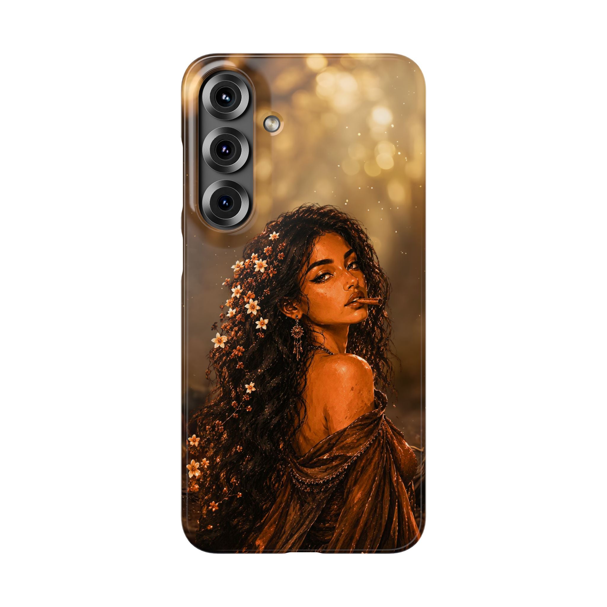 Cinnamon Girl Phone Case for iPhone 11-17 & Samsung Galaxy S20-S26