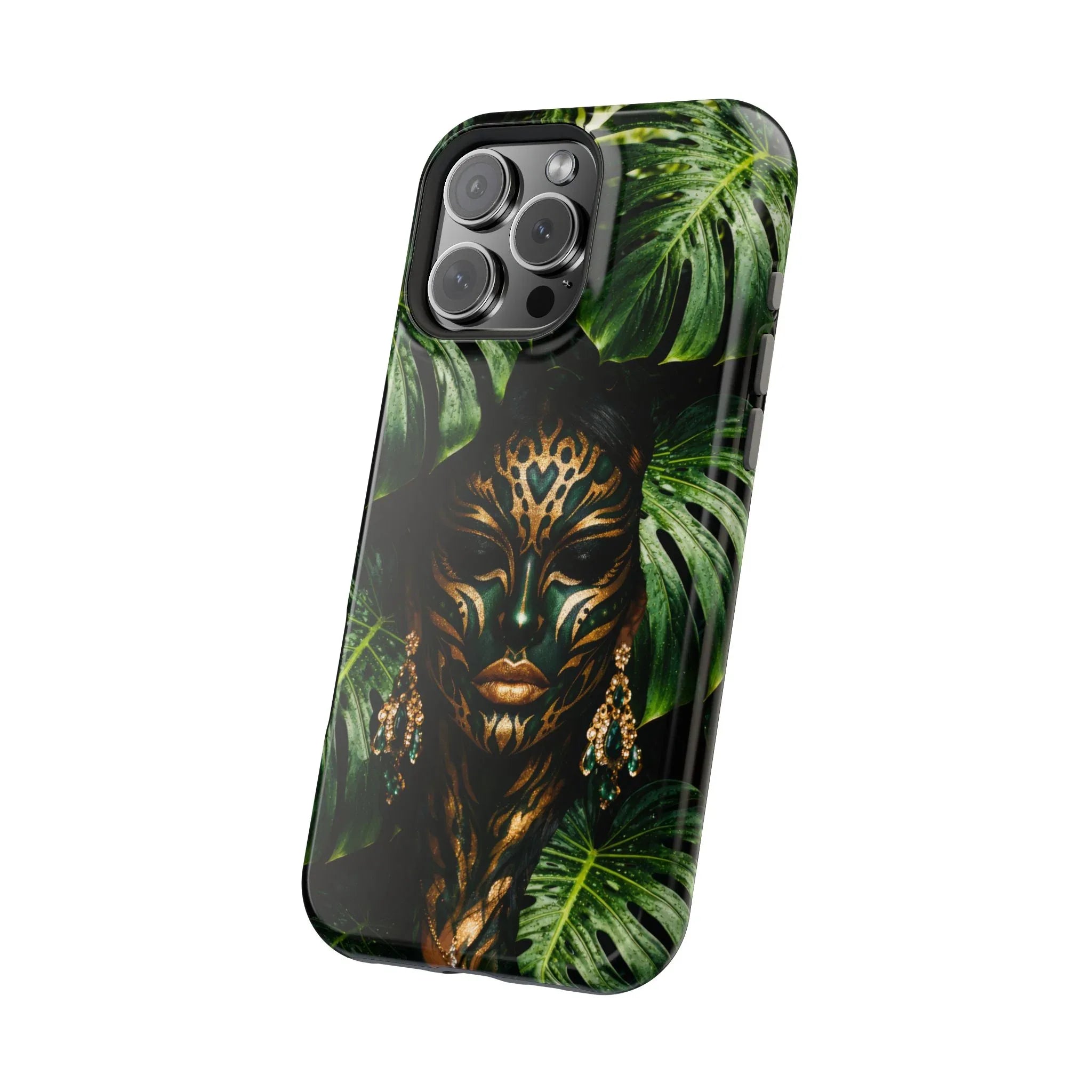 Jungle Spirit Phone Case for iPhone 11-17 - KARARMDESIGN