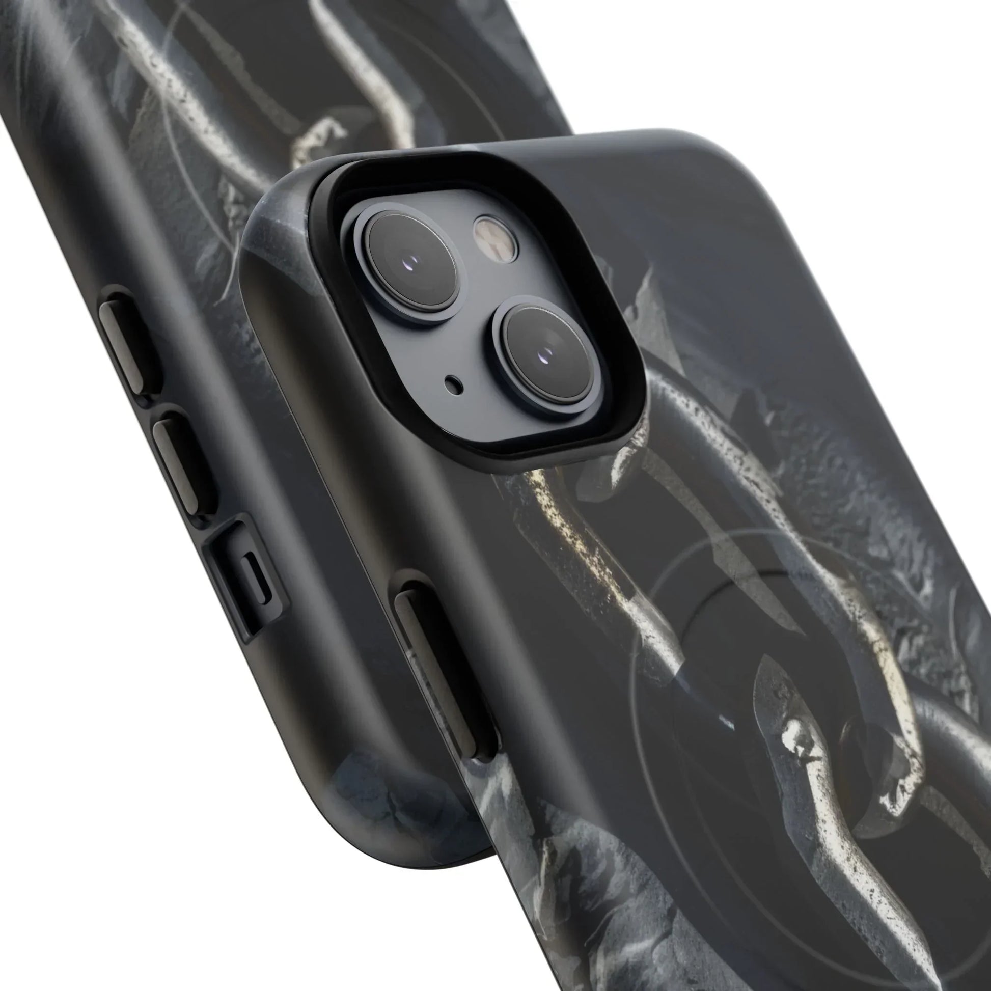 “Iron Chain” Tough Magnetic Phone Case for iPhone 14-16 Models - KarArmDesign