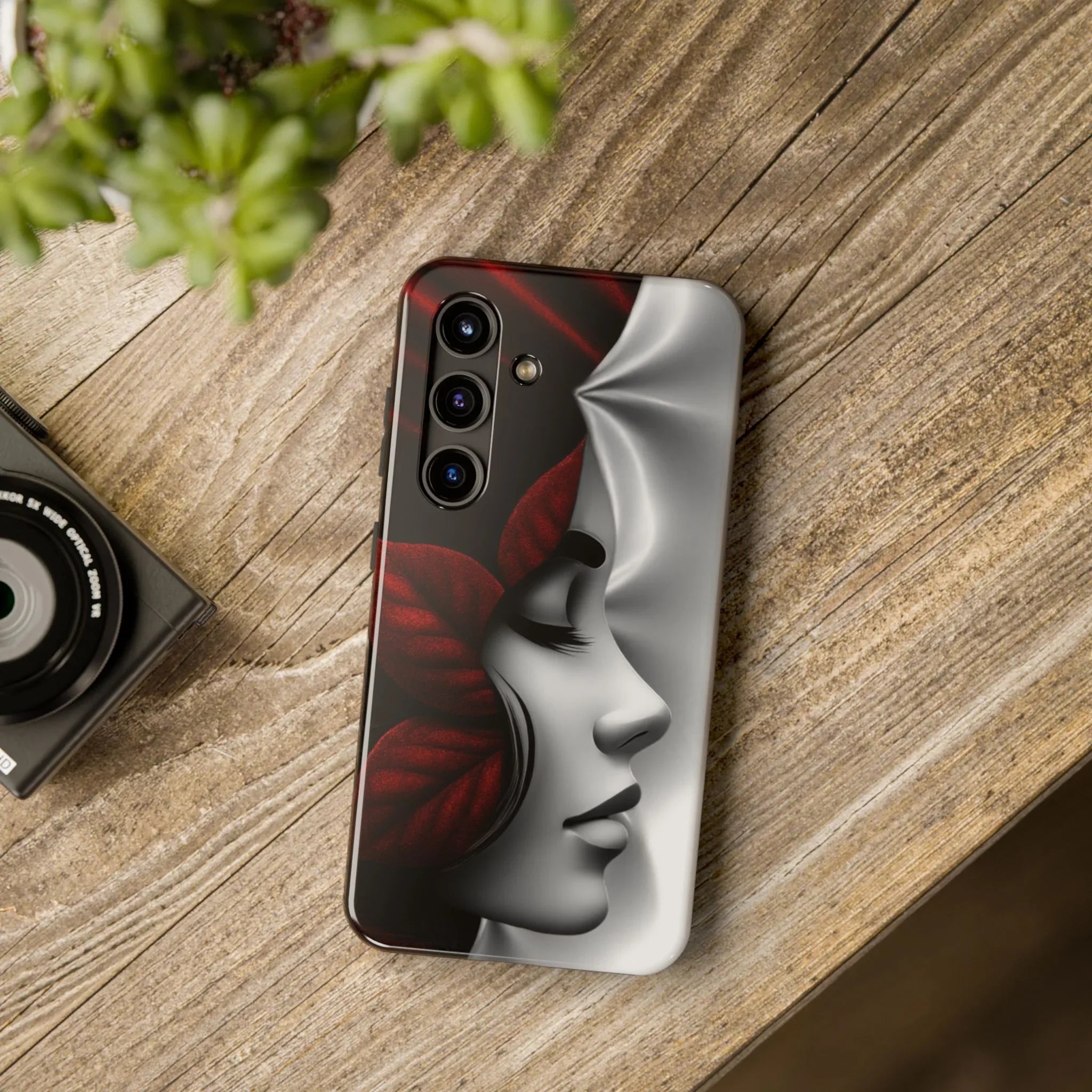 Whispered Grace Phone Case for iPhone 11-17 and Galaxy S21-S25 - KARARMDESIGN