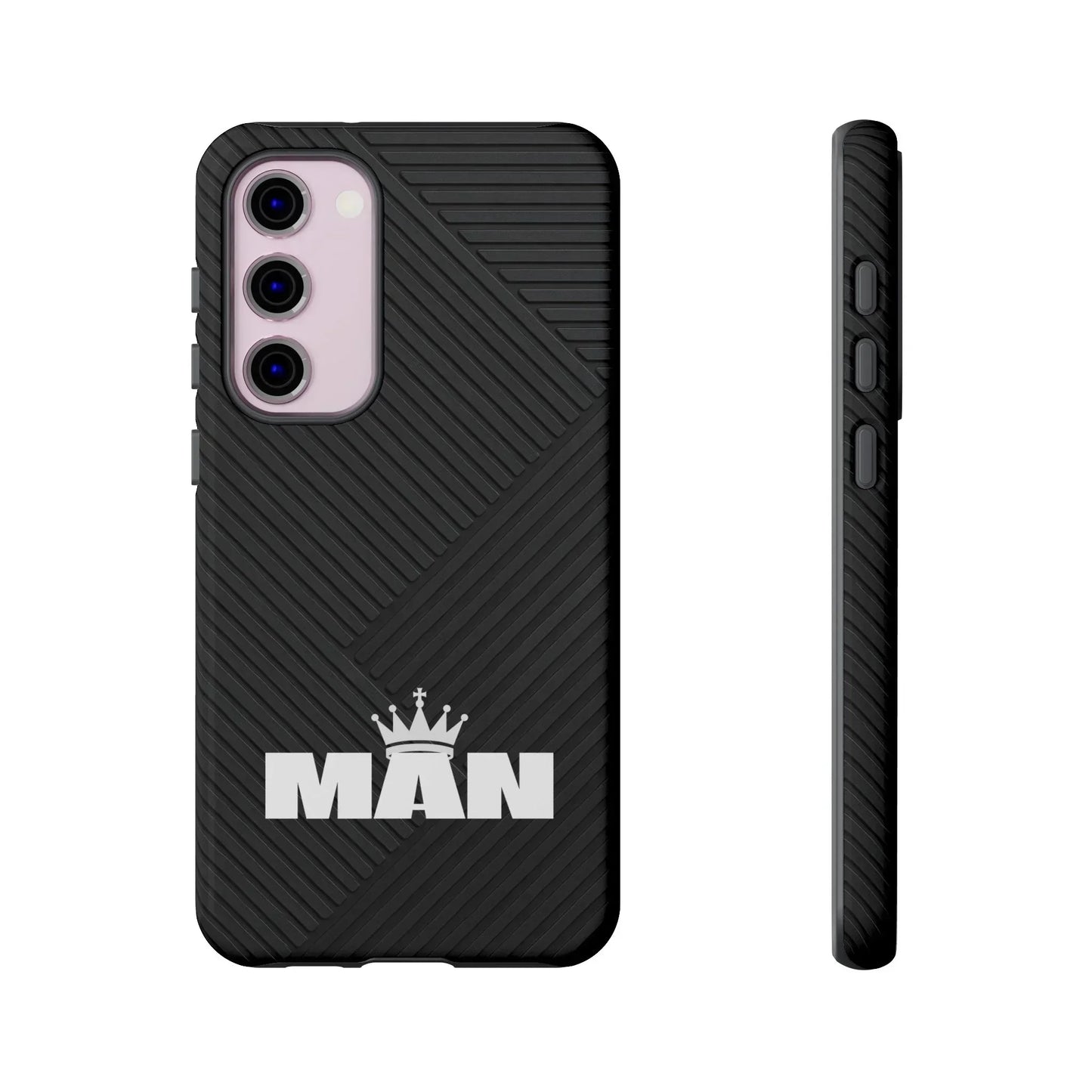 MAN Logo Phone Case for Samsung Galaxy S10-S25 Models - KarArmDesign