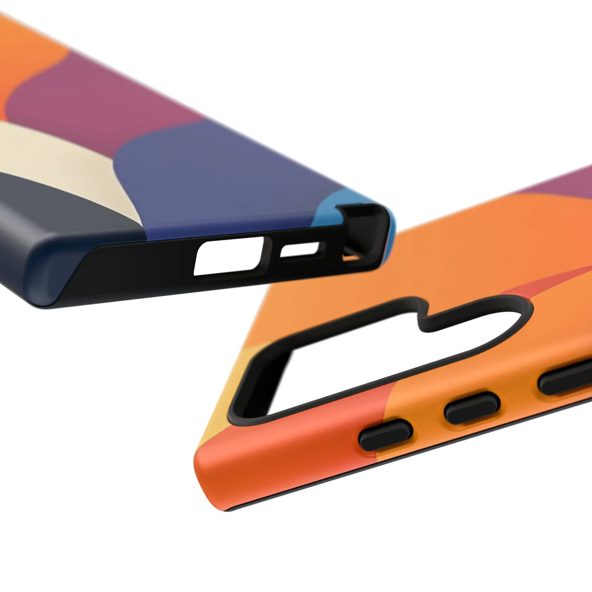 Vibrant Abstract Design Phone Case for iPhone and Galaxy - KARARMDESIGN