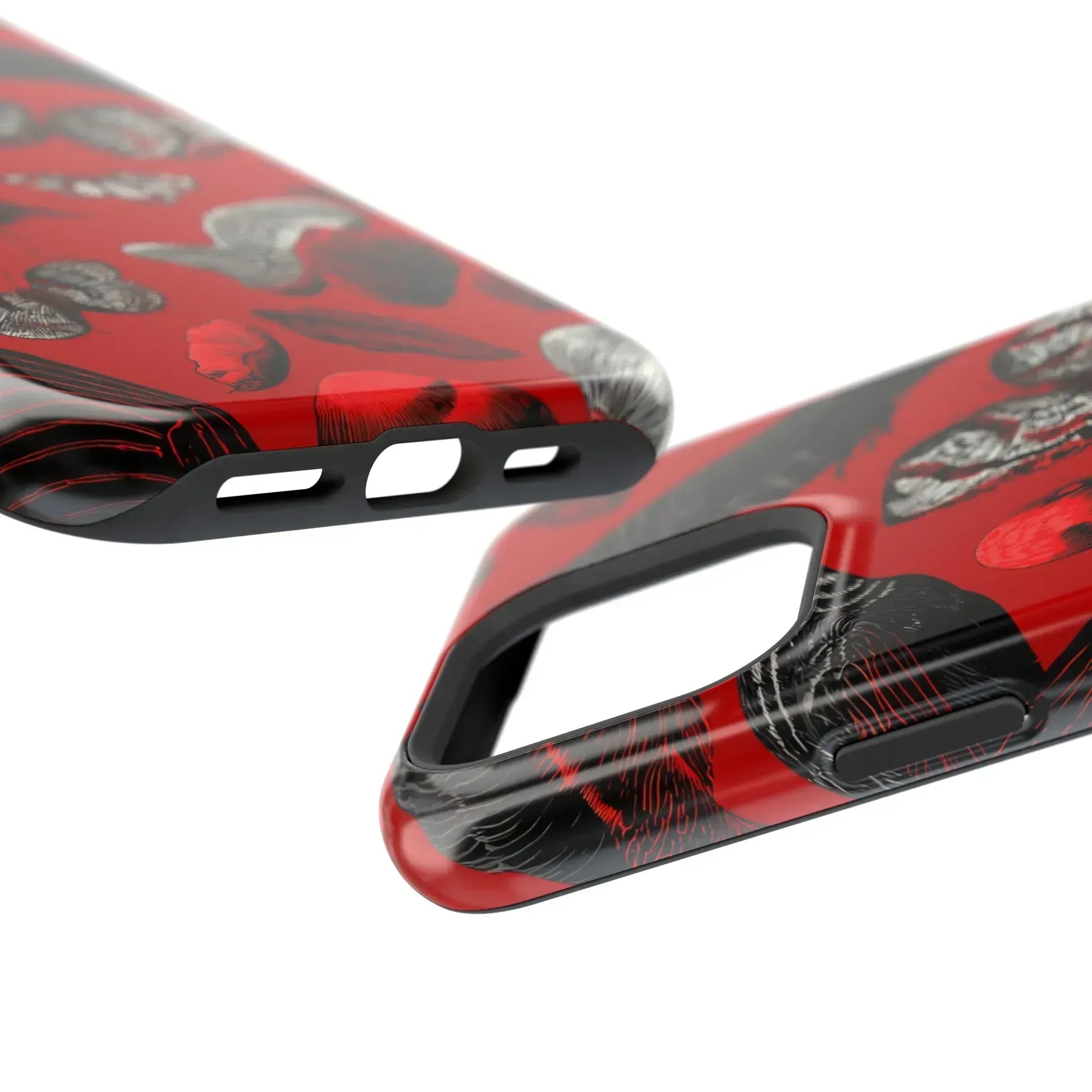 Crimson Wilderness Phone Case for iPhone 11-17 - KARARMDESIGN