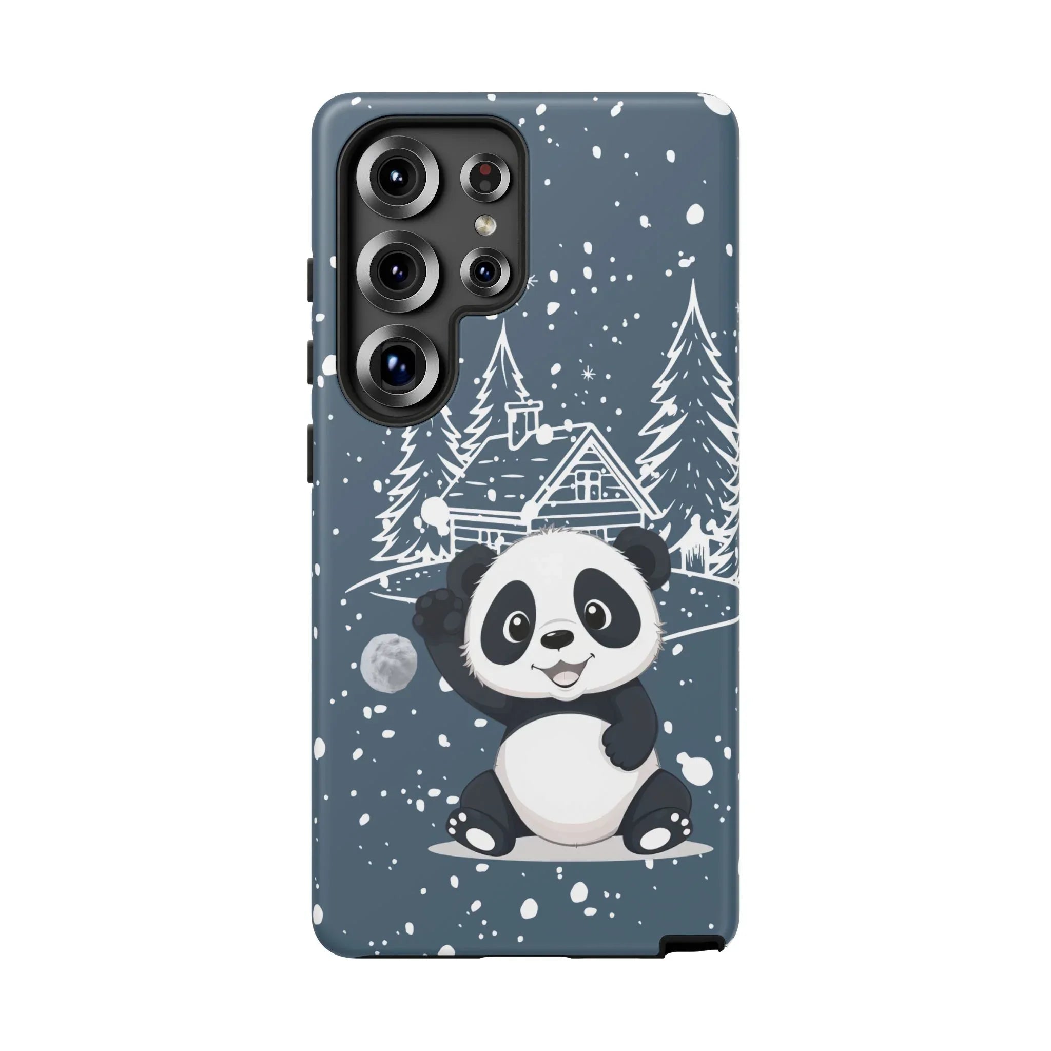 Cute Panda Phone Case for Samsung Galaxy and Google Pixel - KARARMDESIGN