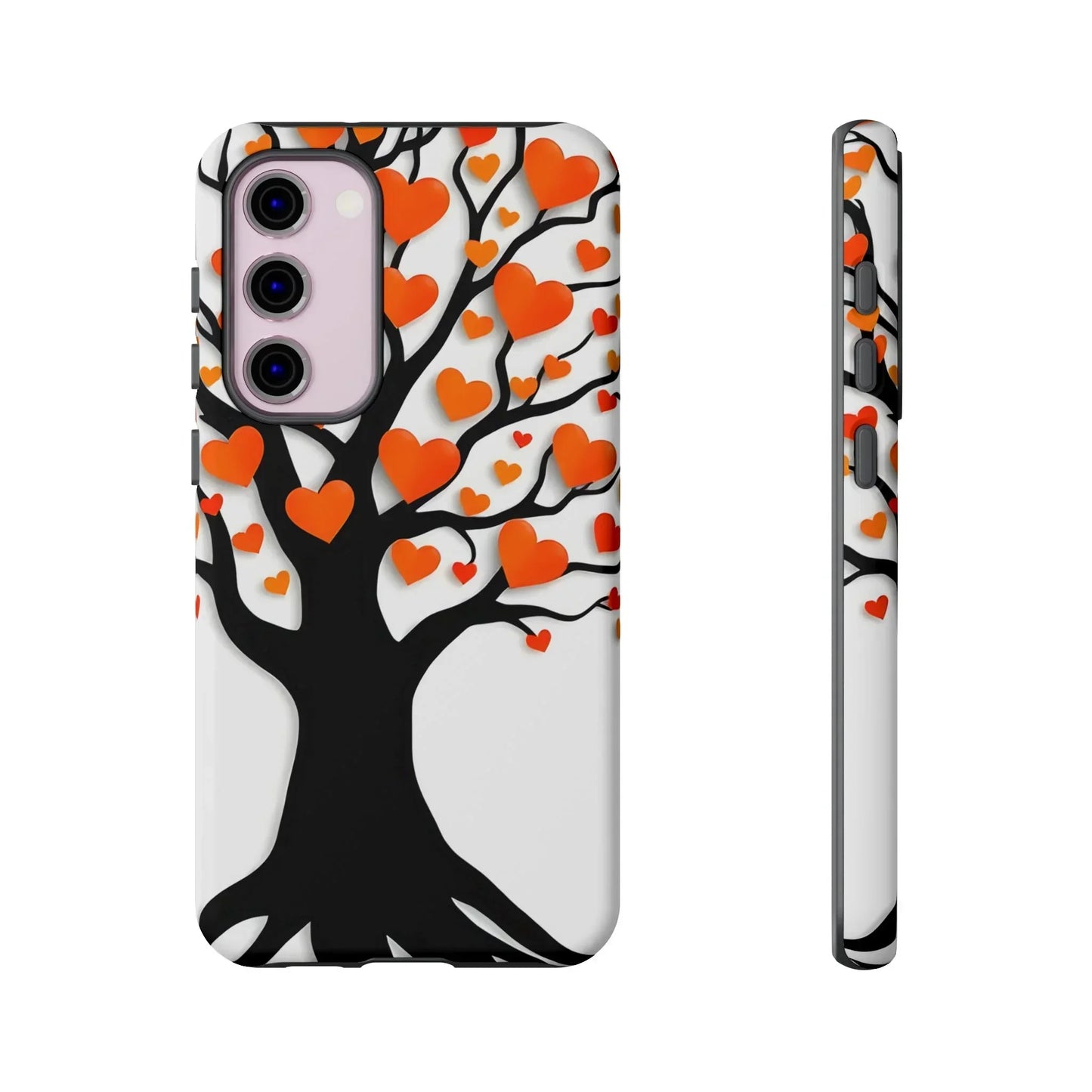 Heart Design Phone Case for iPhone 8–16 and Galaxy S10–S25 Models - KarArmDesign