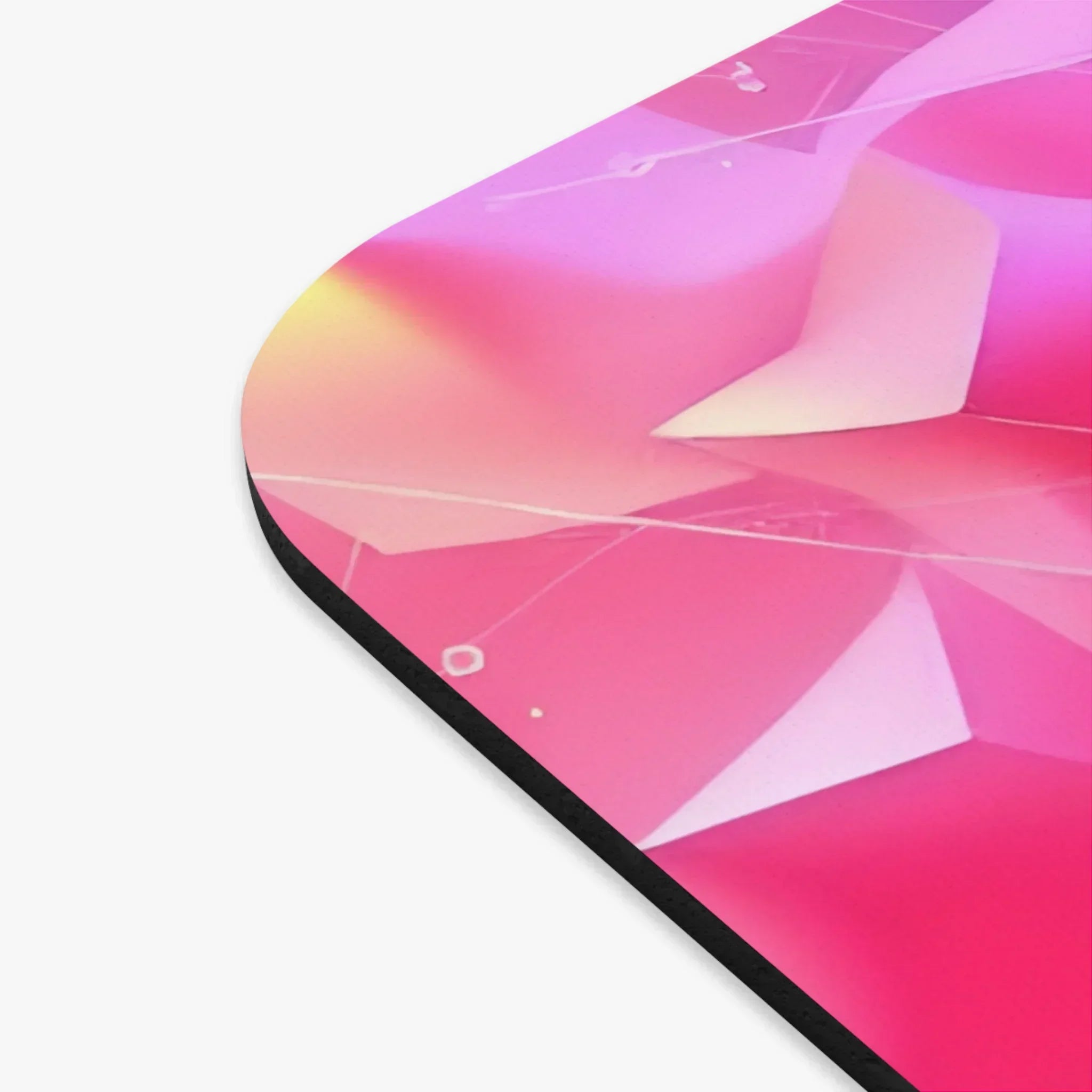 Neon Geometric Rectangle Mouse Pad - KARARMDESIGN