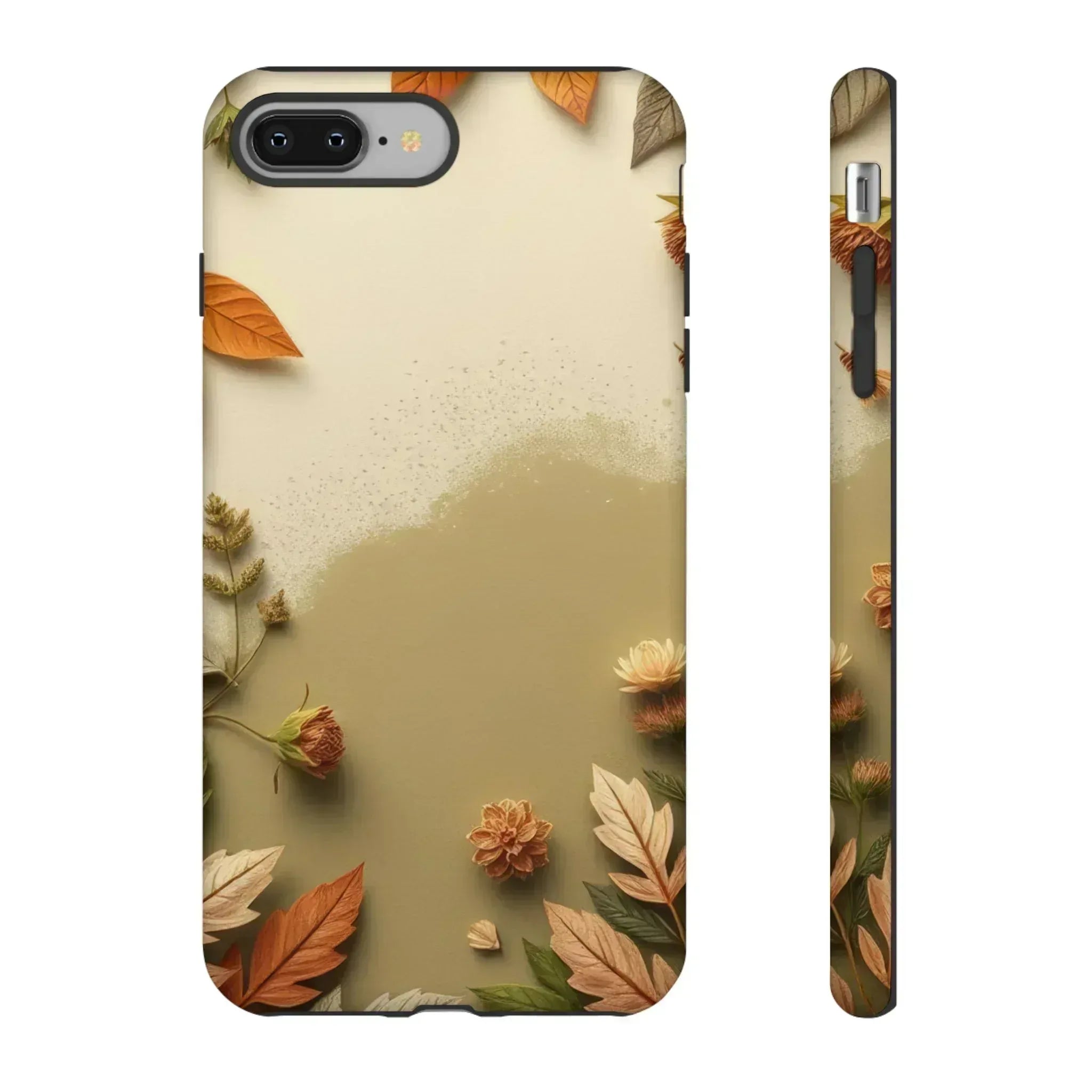 Autumn Leaves Phone Case for iPhone 8–16 and Galaxy S10–S25 - KARARMDESIGN
