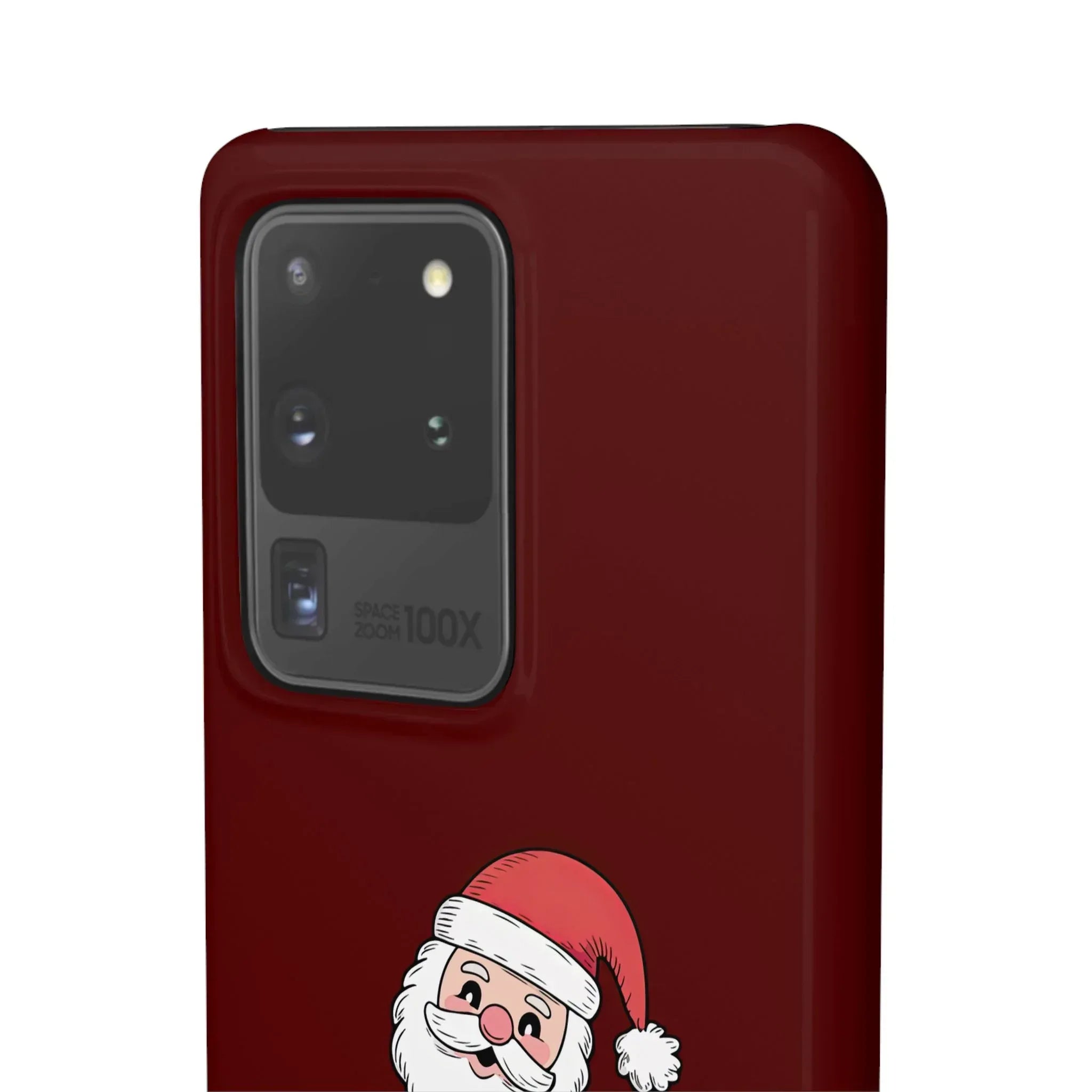 Crimson Claus Phone Case for iPhone 8-17 and Galaxy S20-S25 - KARARMDESIGN