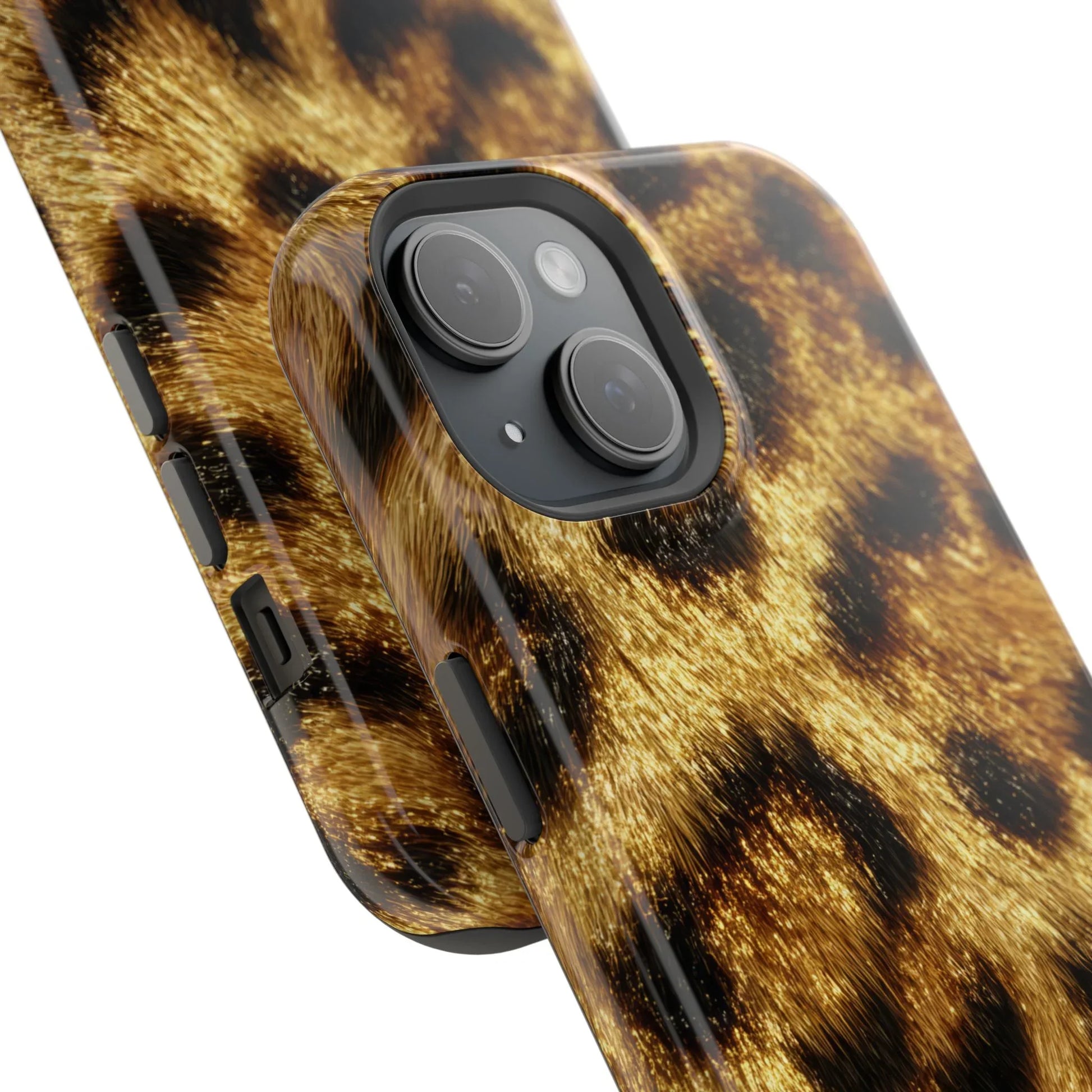 Leopard Print Phone Case for iPhone 13-17 - KARARMDESIGN