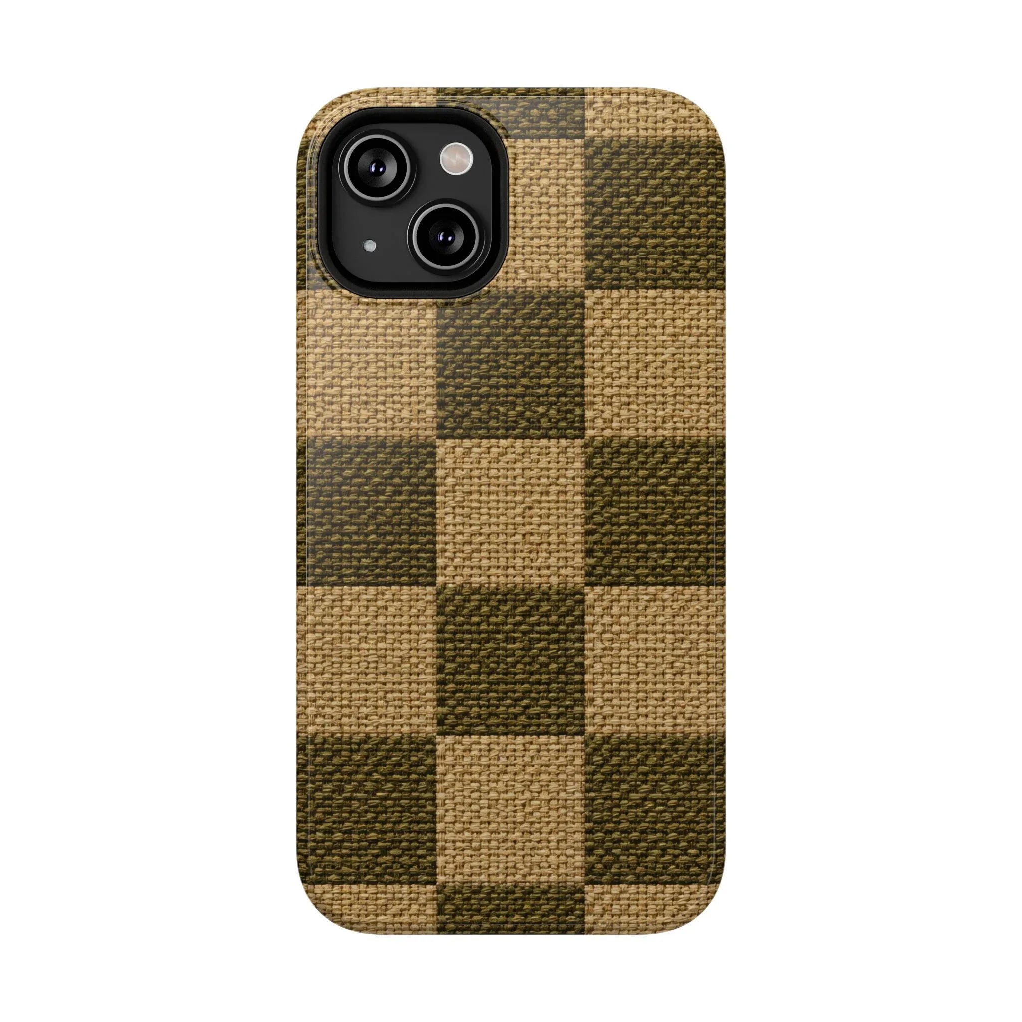 Rustic Woven Phone Case for iPhone 11-17 and Galaxy S21-S22 - KARARMDESIGN