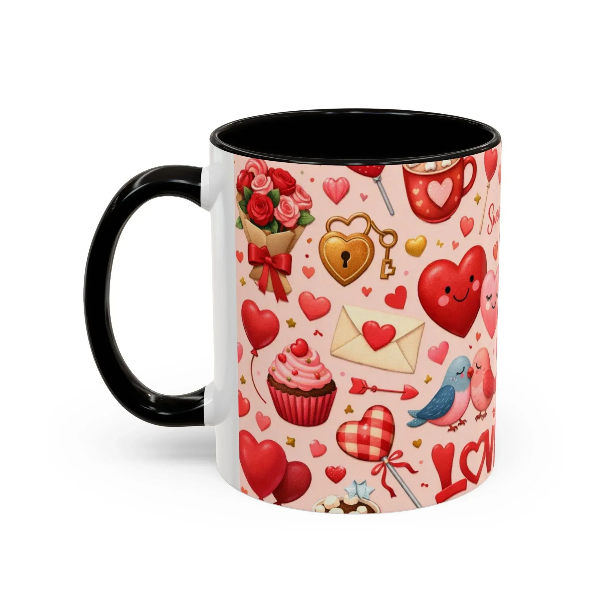 Sweetheart Love Mug - Colorful Mugs (11oz, 15oz) - KARARMDESIGN
