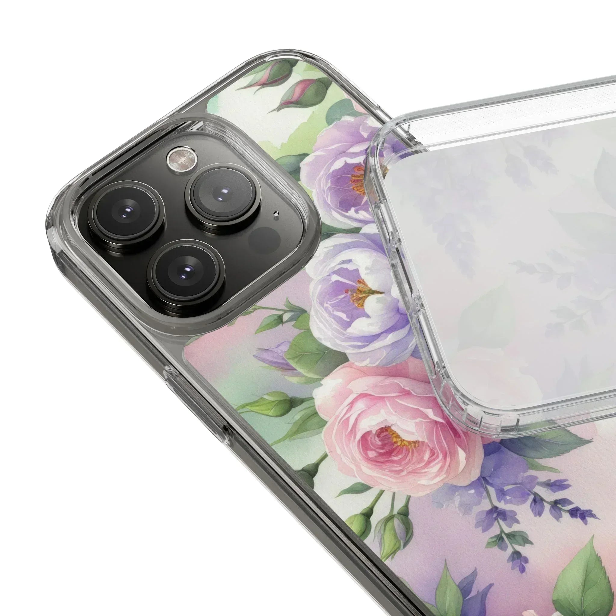 Clear Phone Case for iPhone 12-16 and Samsung Galaxy S21 - KARARMDESIGN