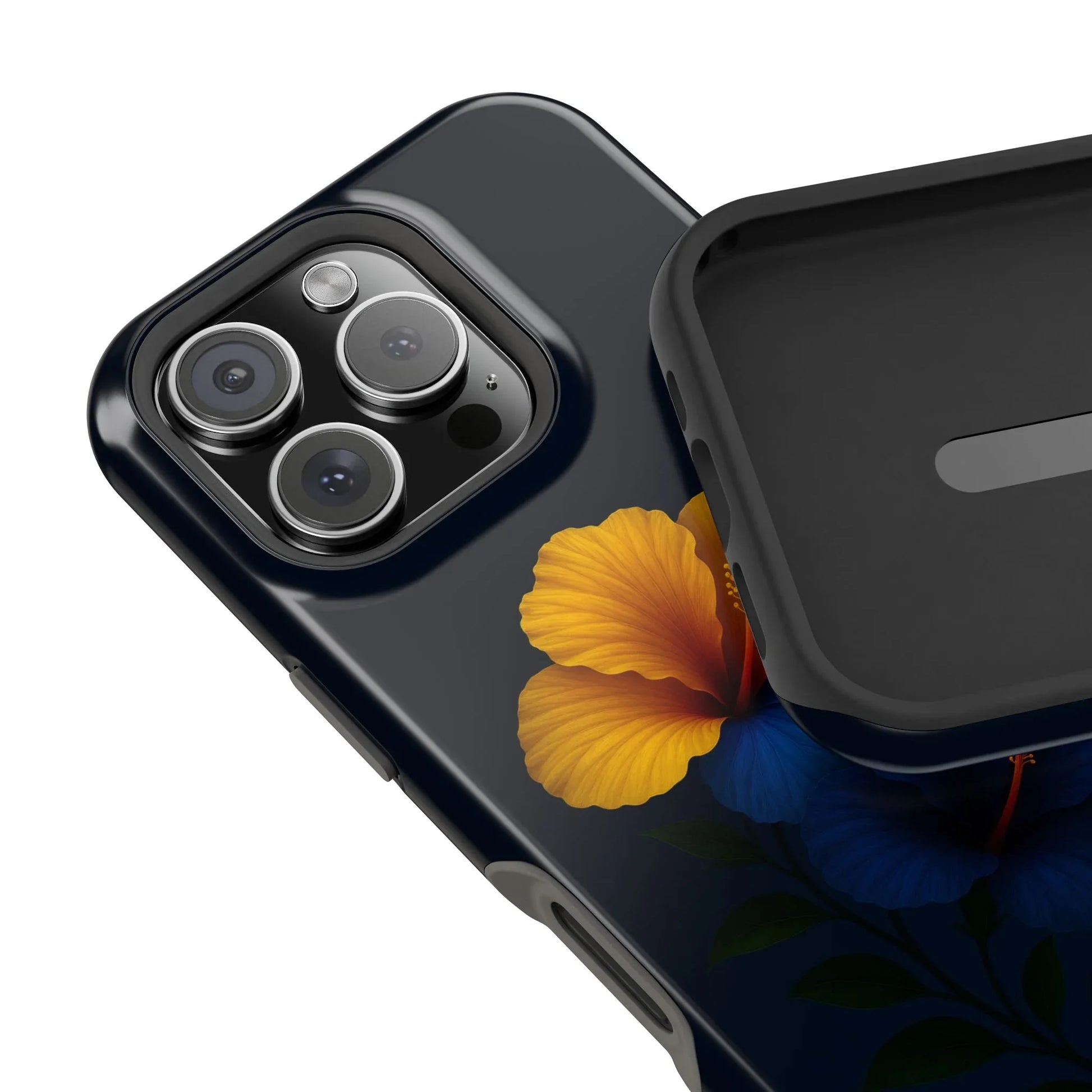 Elegant Hibiscus Phone Case for iPhone 11-17 and Galaxy S21-S22 - KARARMDESIGN