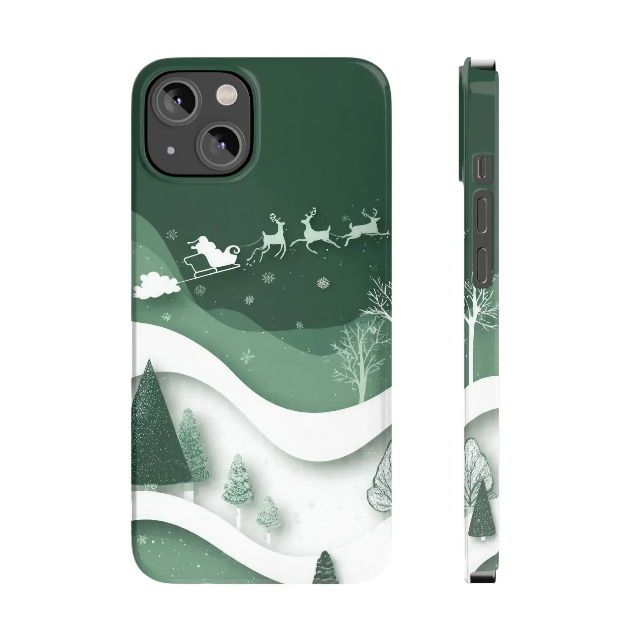 Evergreen Forest Phone Case for iPhone 11–17 - KARARMDESIGN