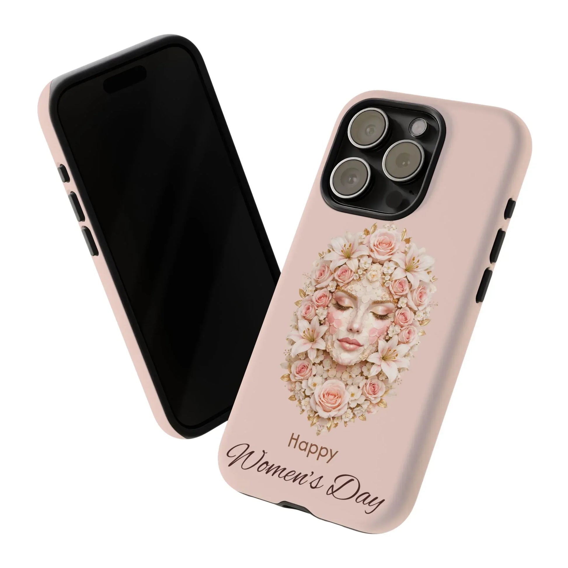 She Blooms Phone Case for iPhone 8-17 - KARARMDESIGN