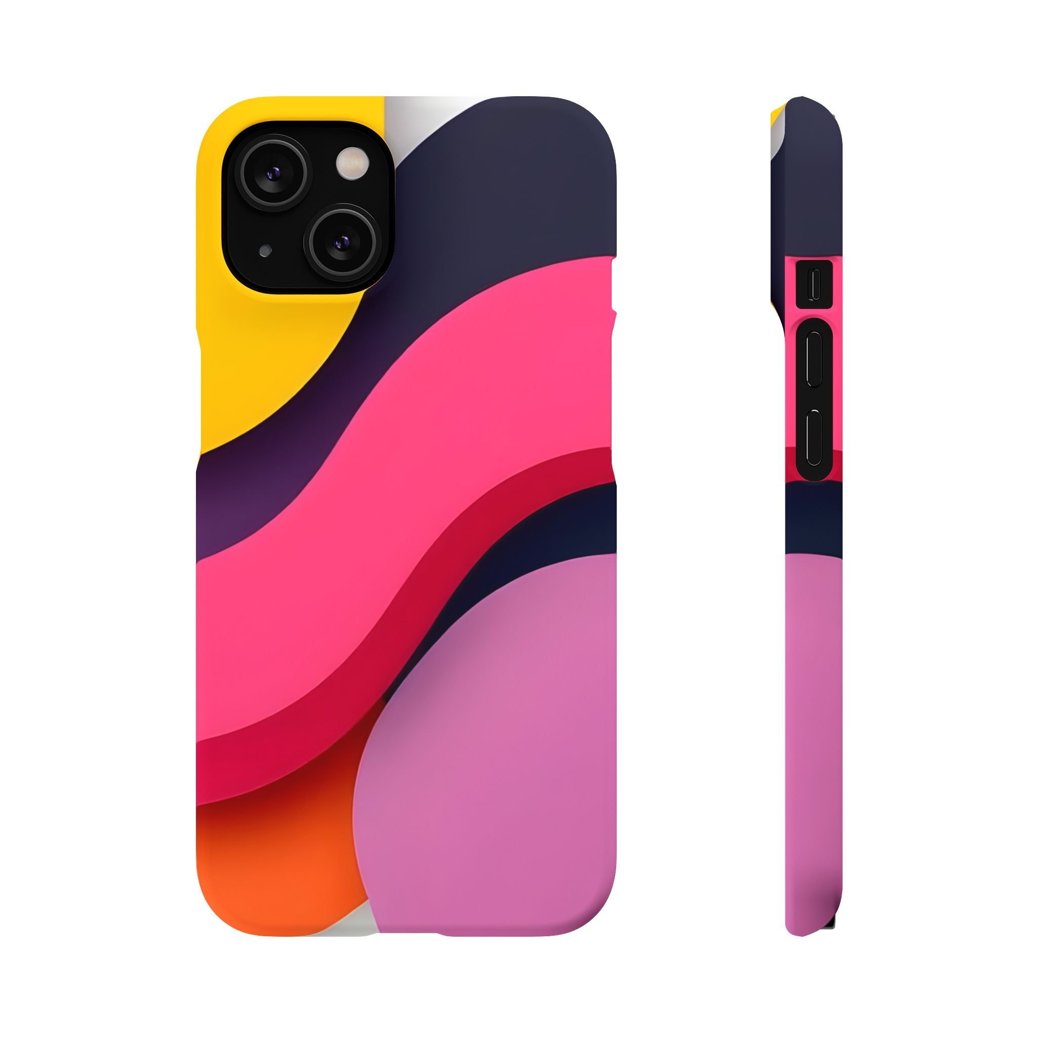 Abstract Phone Case for iPhone 11-17 and Galaxy S20-S26