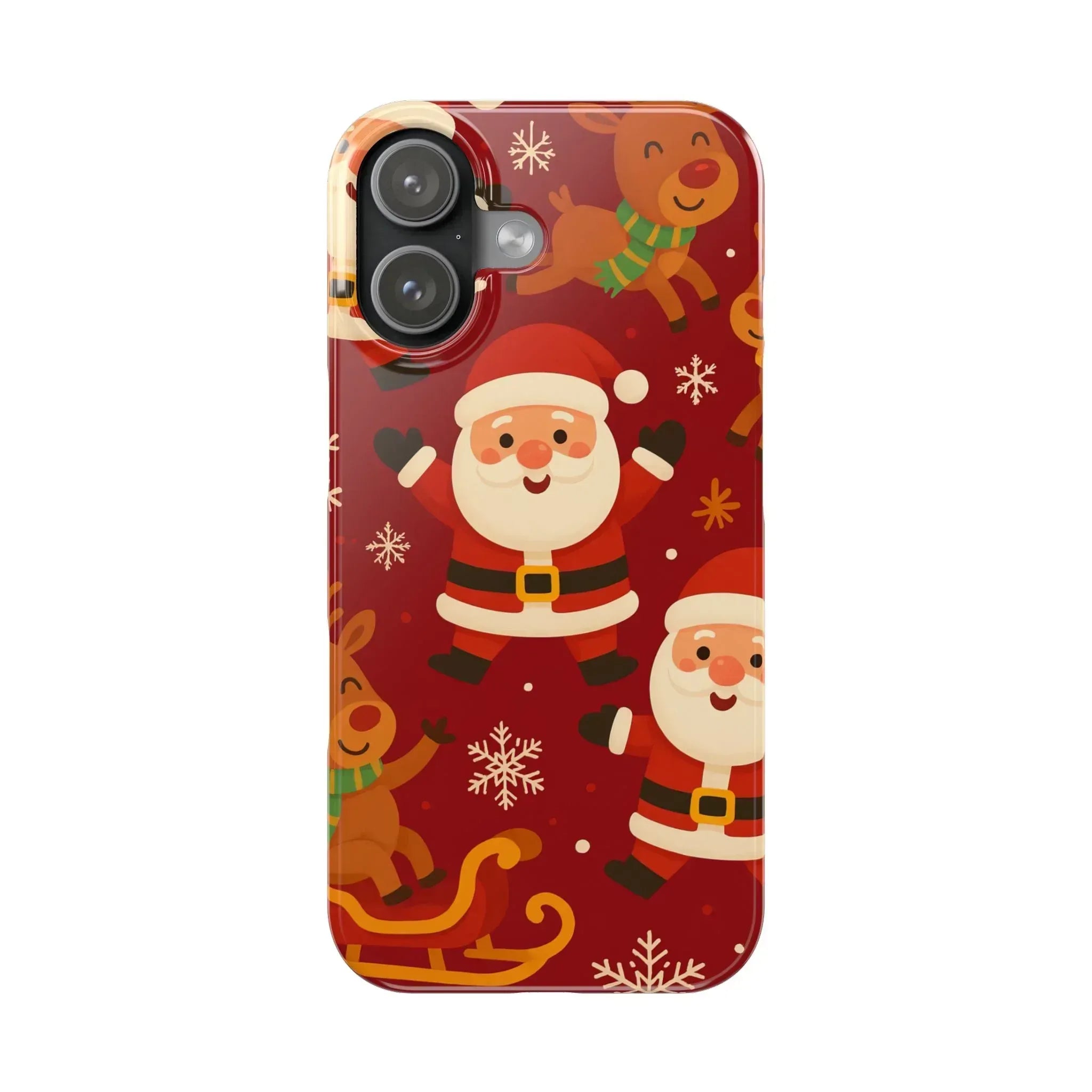 Jingle Journey Phone Case for iPhone 11-17 - KARARMDESIGN