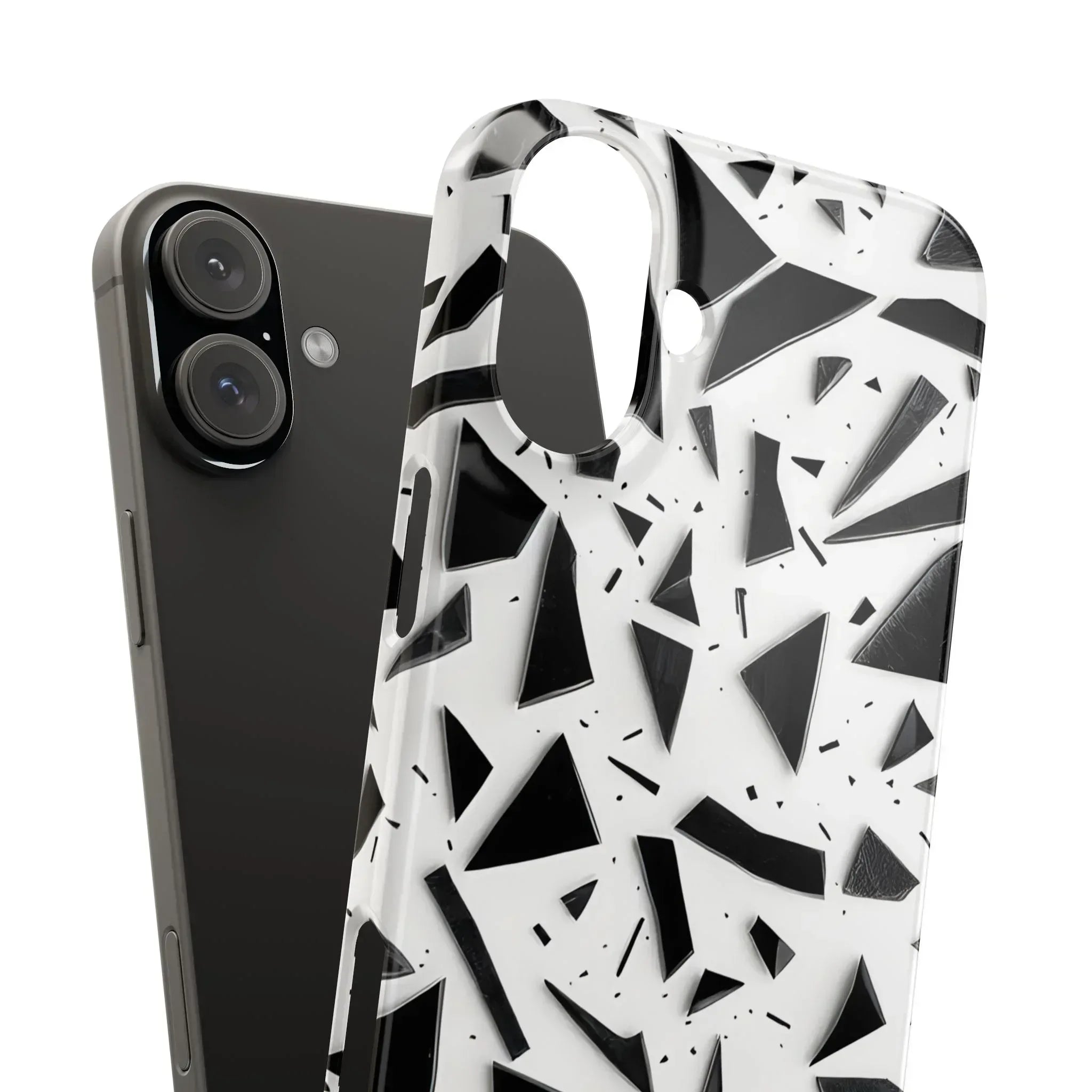 Abstract Slim Phone Case for iPhone 11-17 - KARARMDESIGN
